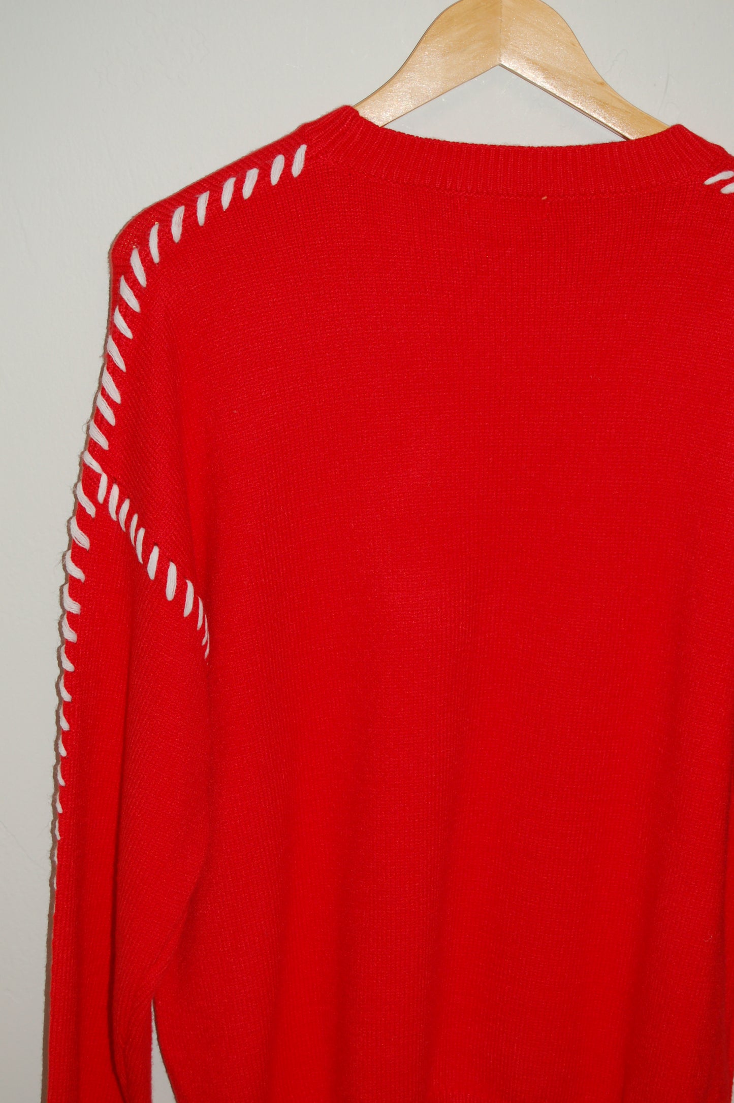 Crimson Bow Sweater