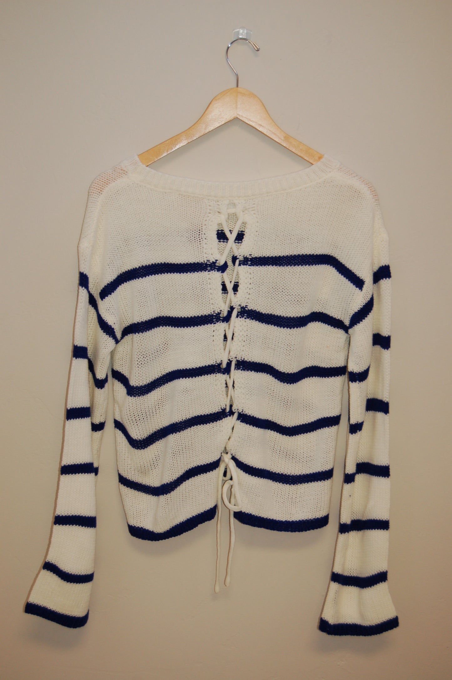 Chic Stripe Knit Sweater