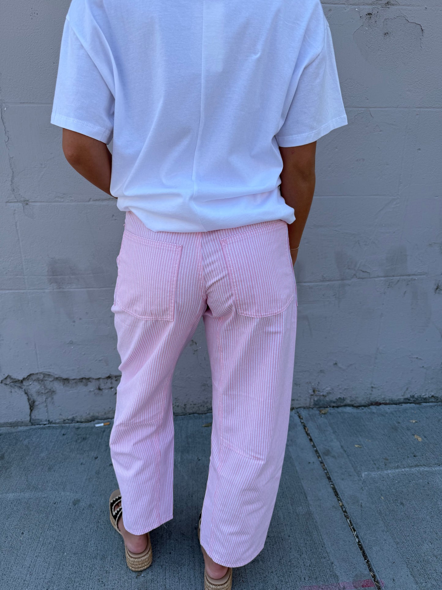 Barbie Dream Stripped Barrel Jeans