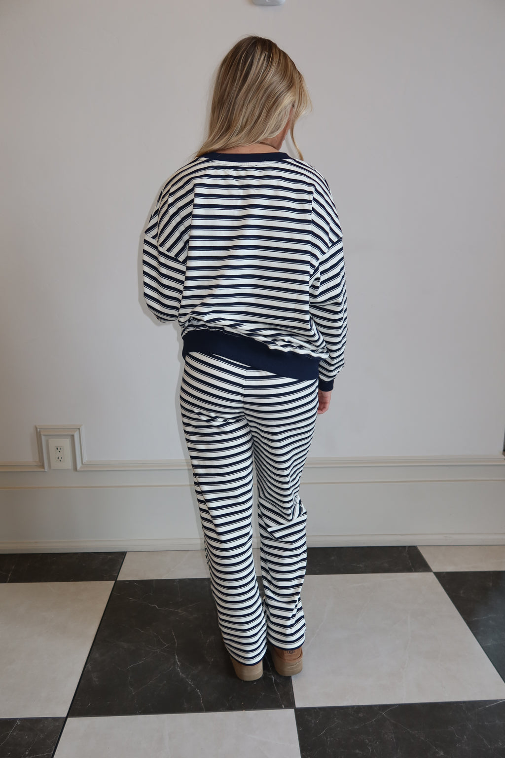 Coastal Stripe Cozy Set