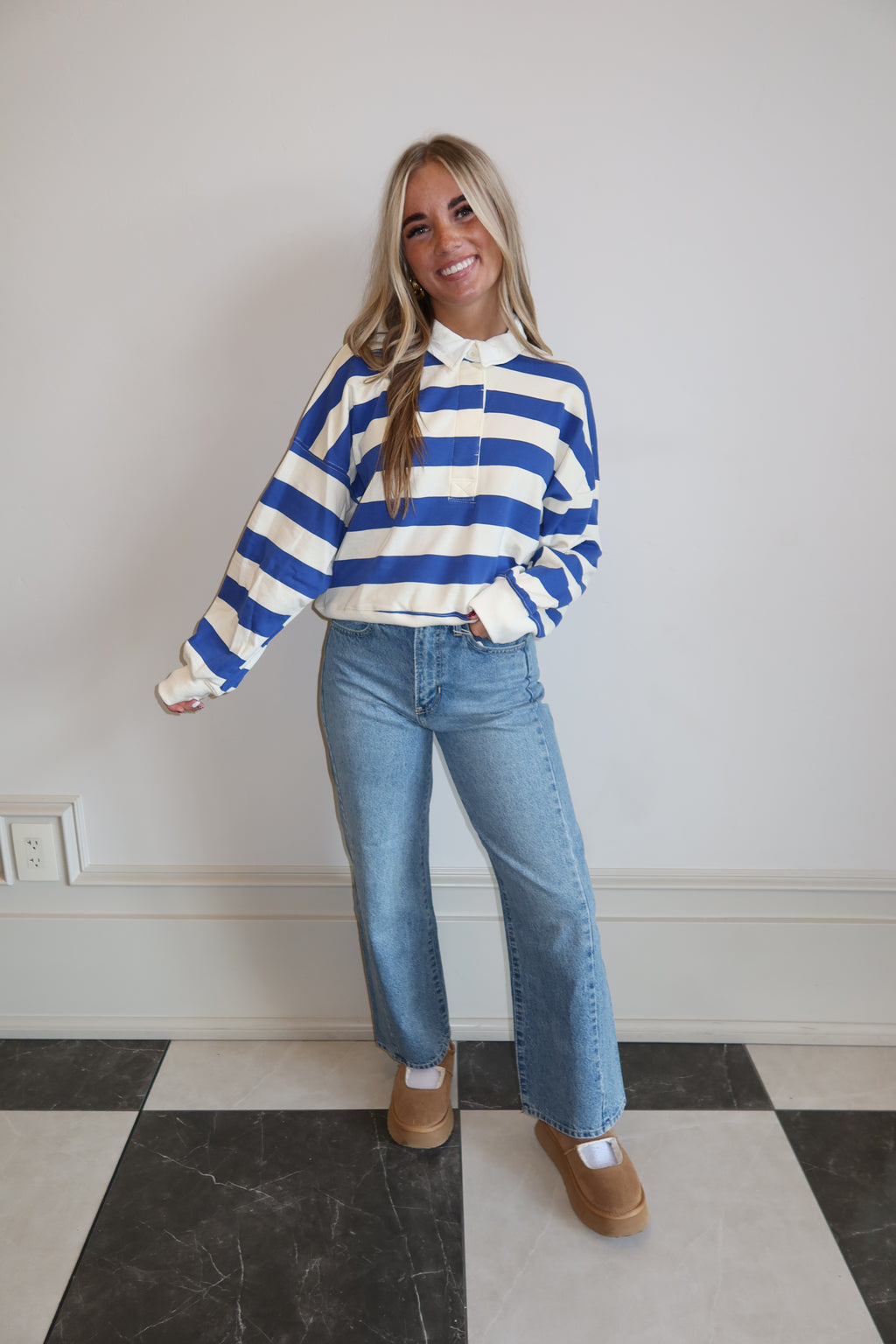 Skyline Stripes Long Sleeve Shirt