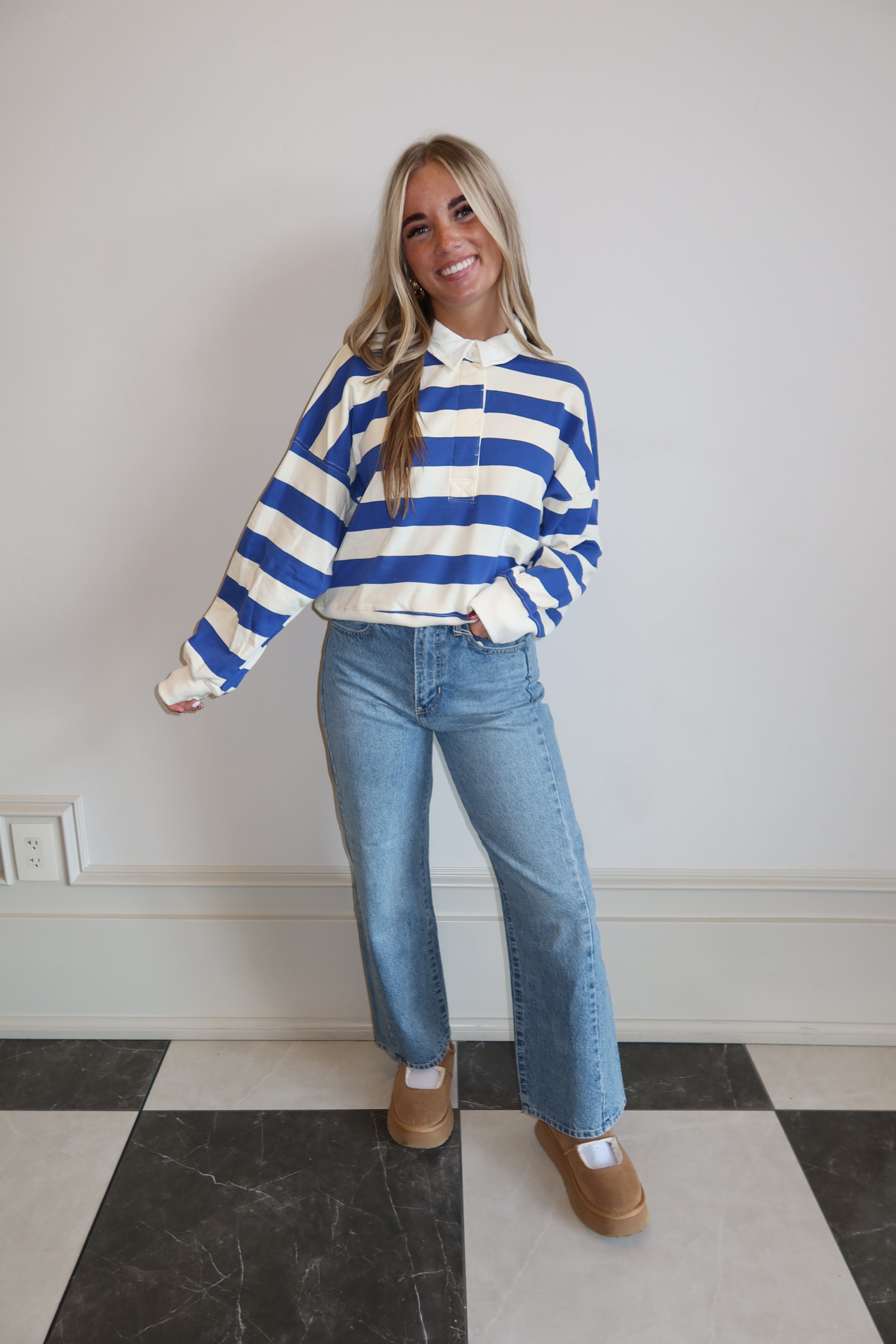 Skyline Stripes Long Sleeve Shirt