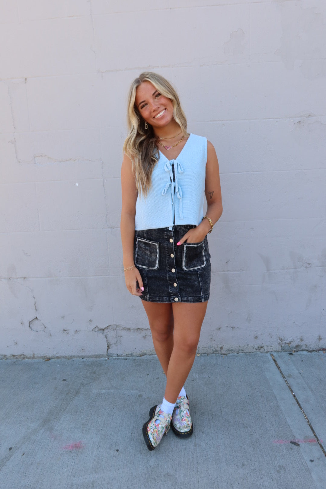 Cotton Candy Sweater Vest