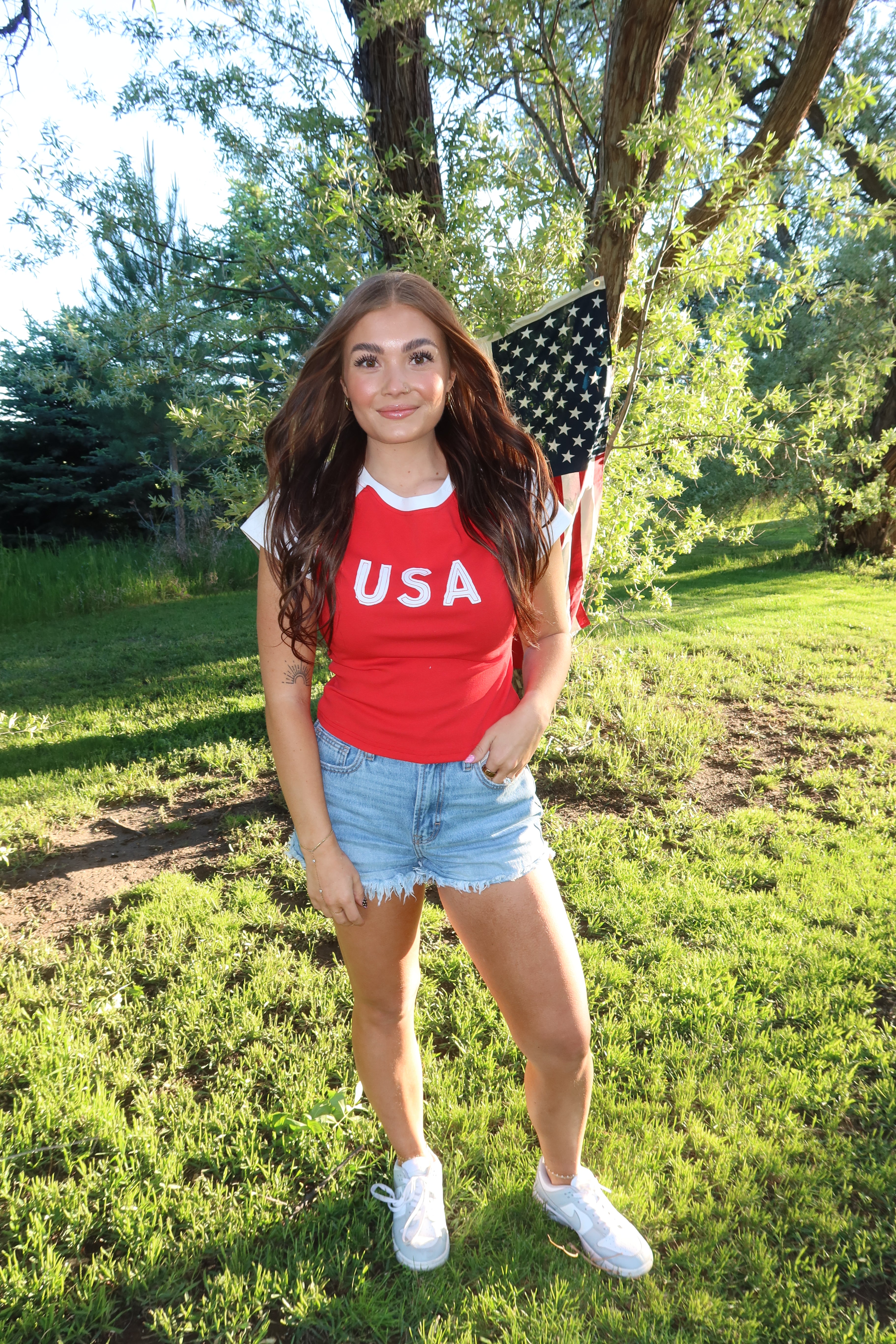 The USA Baby Tee