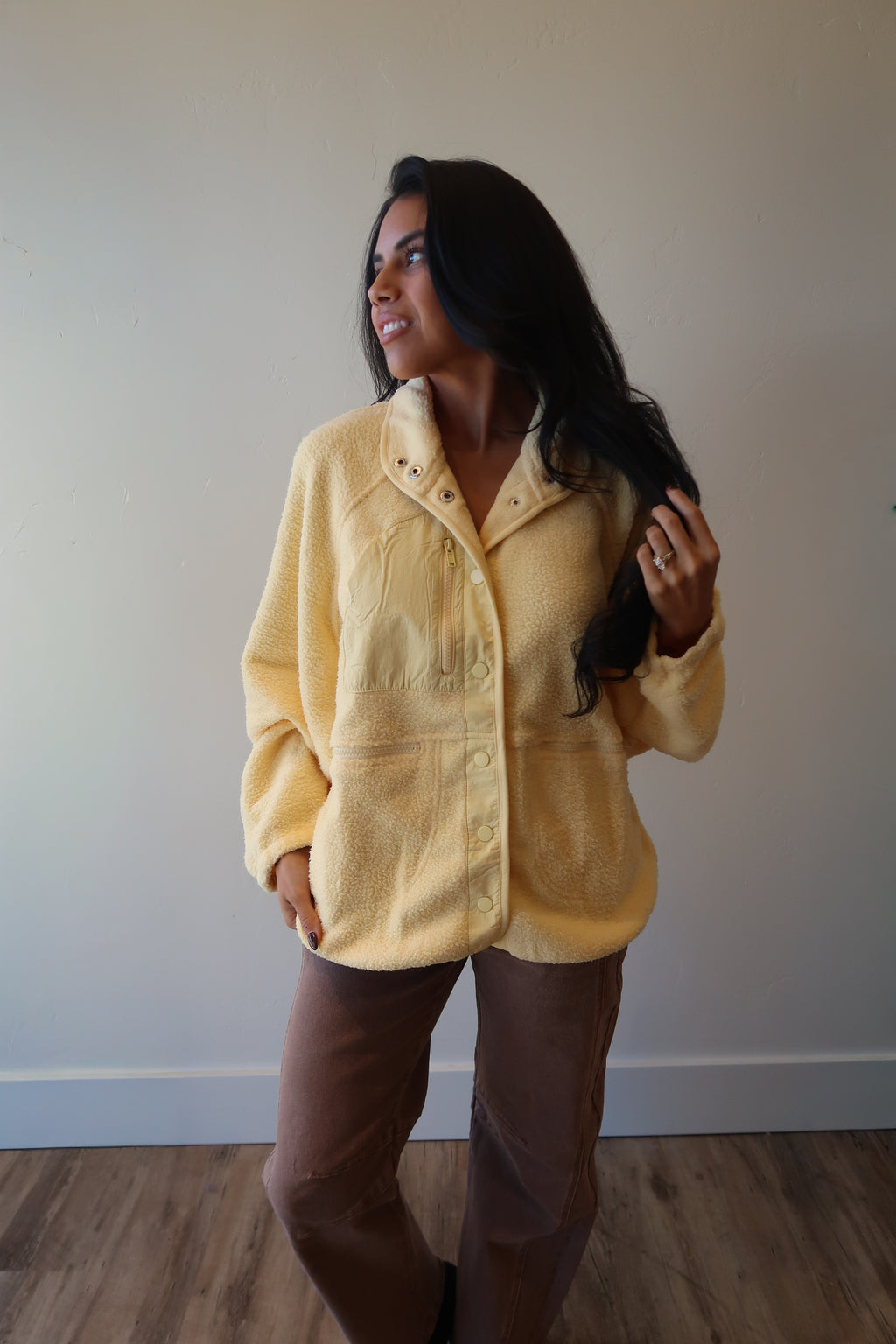 Buttercream Fleece Jacket