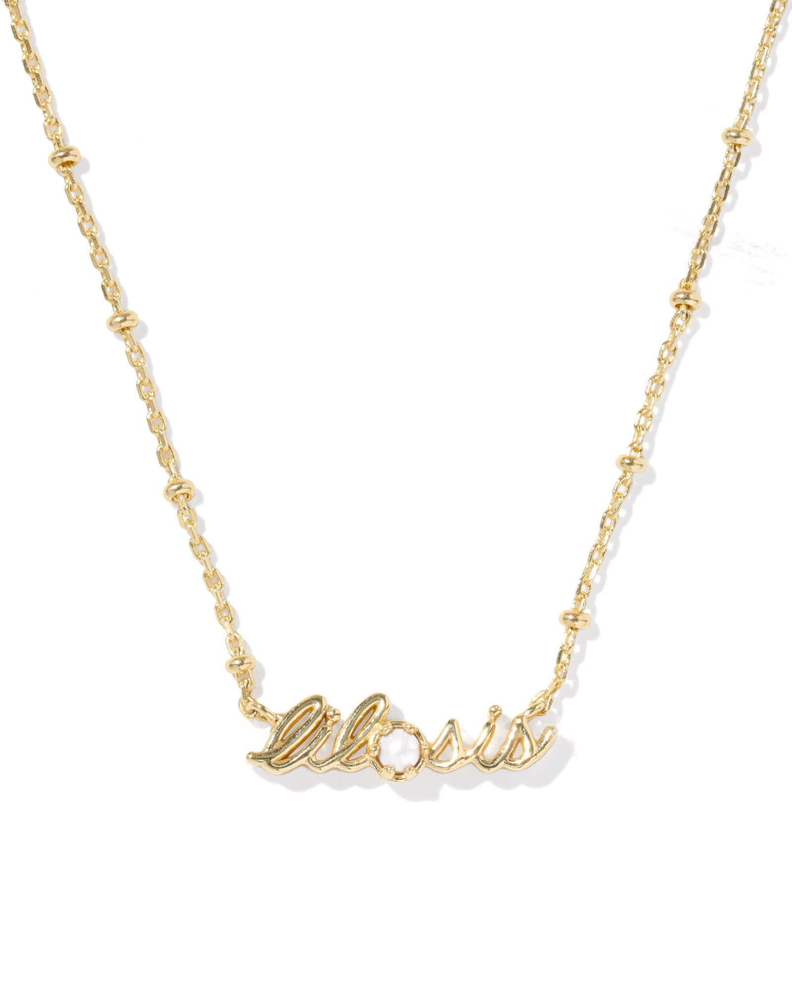 Lil Sis Short Pendant Necklace