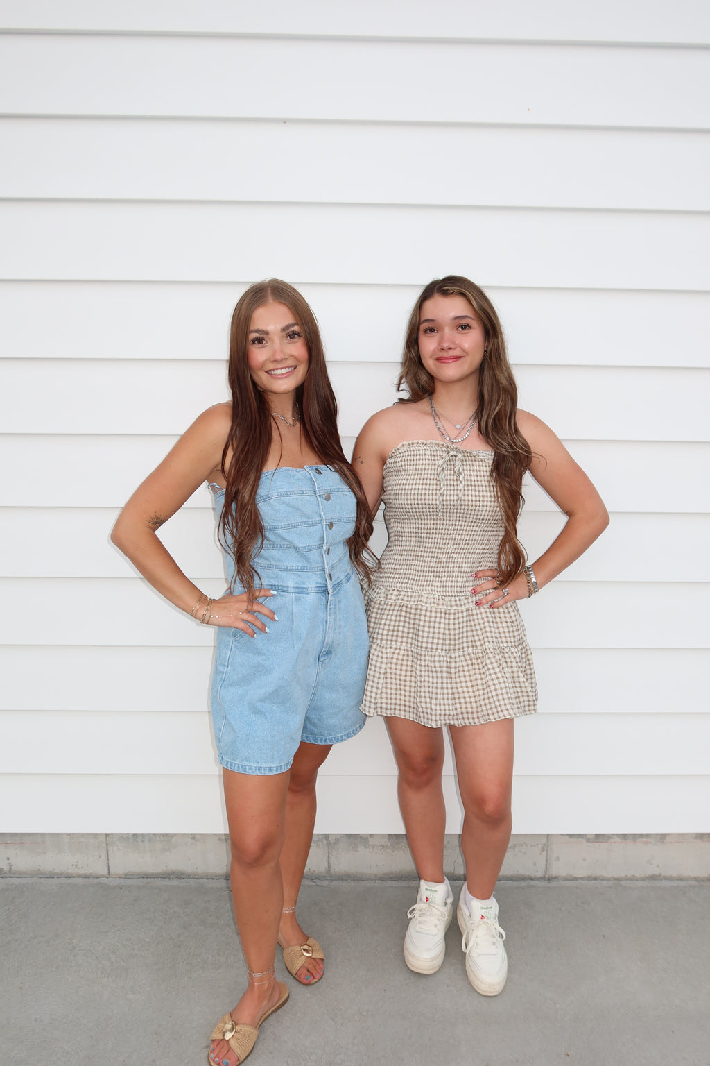 Smocked Mini Dress