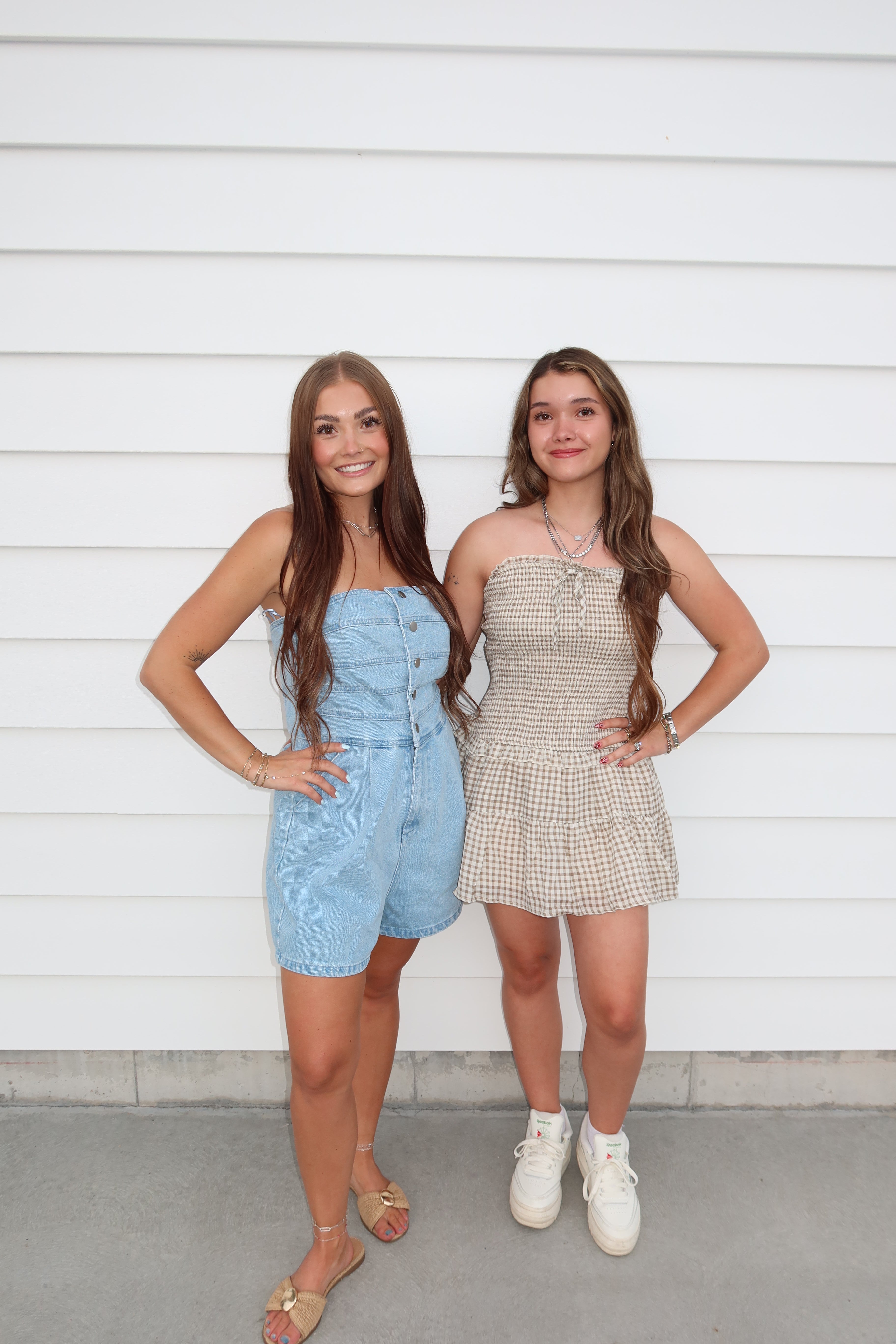 Smocked Mini Dress
