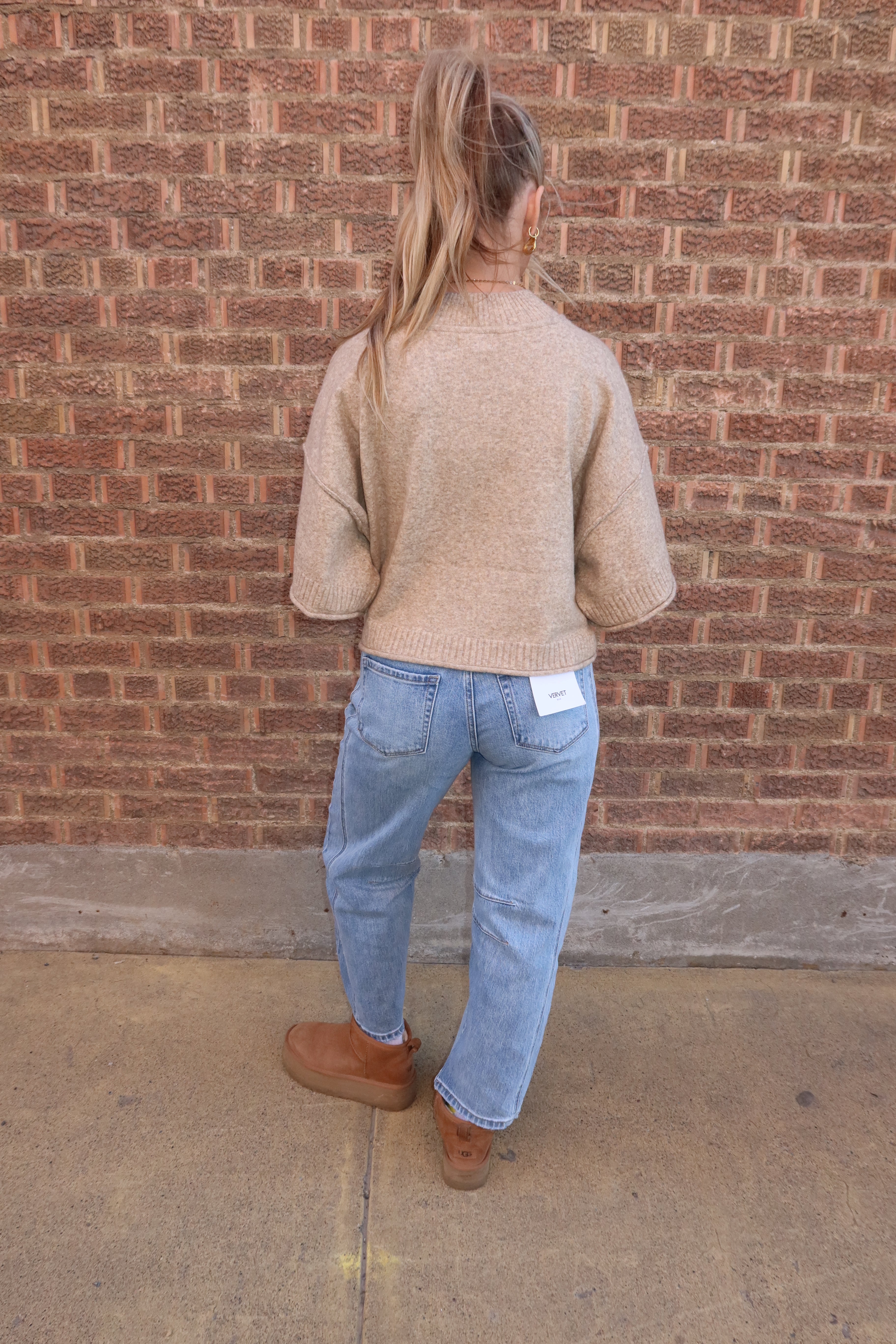 Mocha Mousse Knit Top