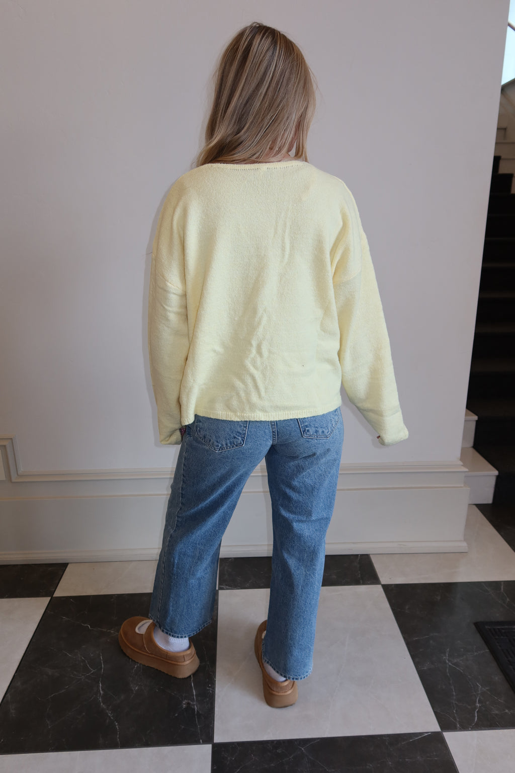 Buttercup Bow Knit Sweater