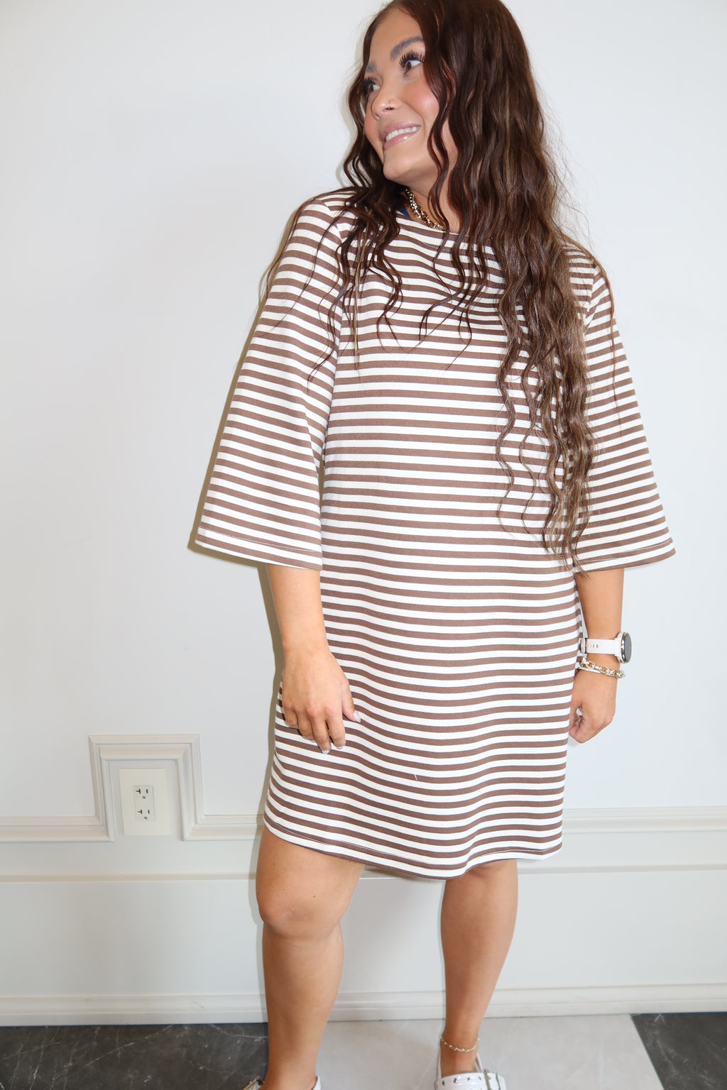 Mocha Coast Dress