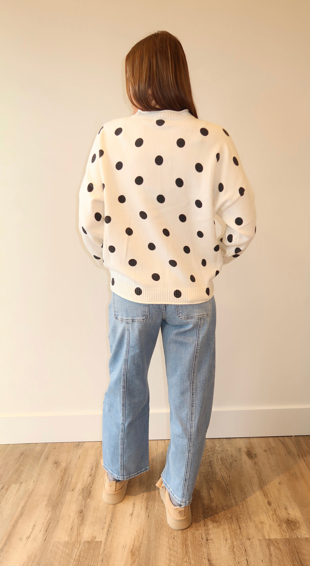 Vanilla Dot Cardigan