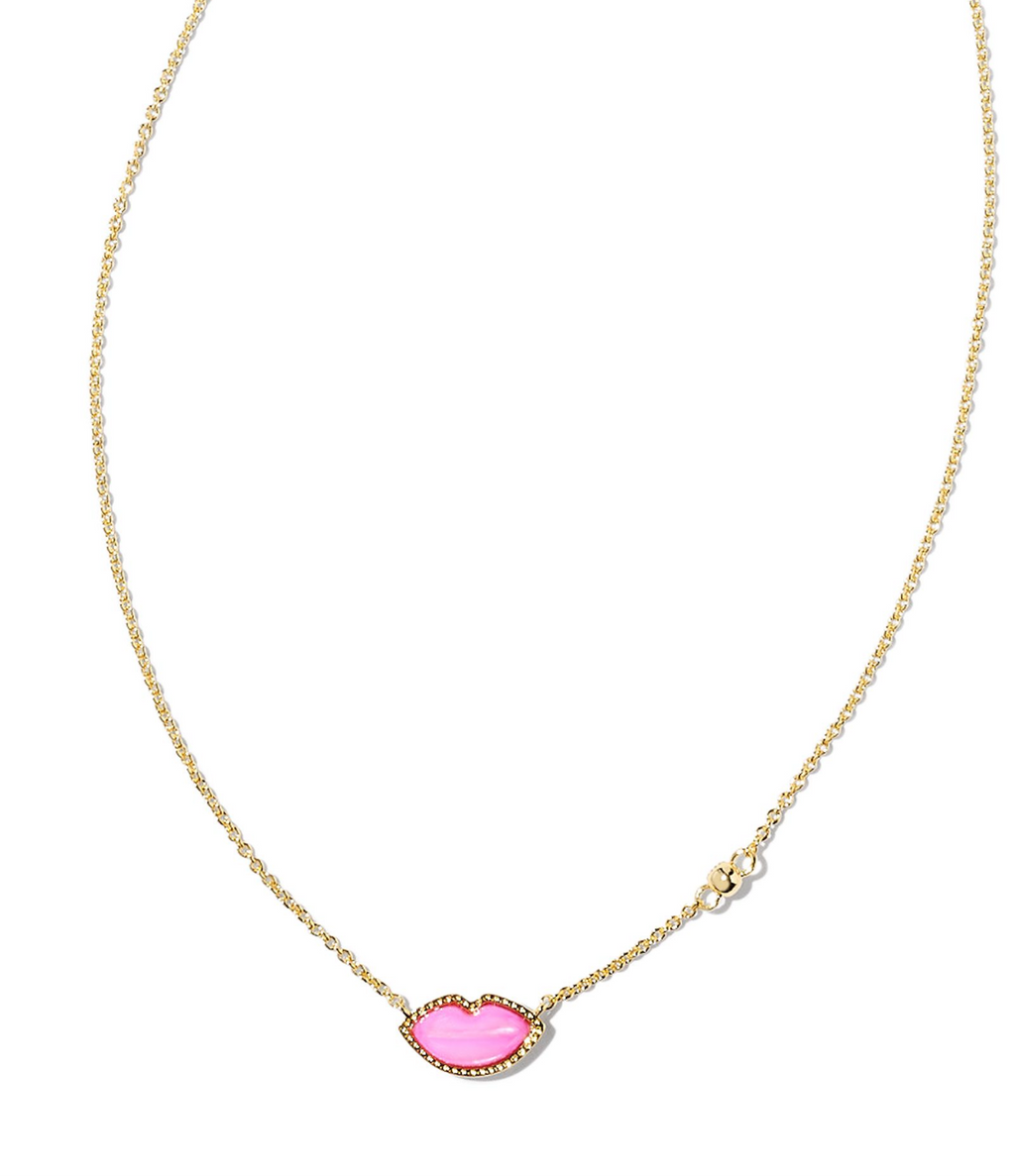 Lips Pendant Necklace