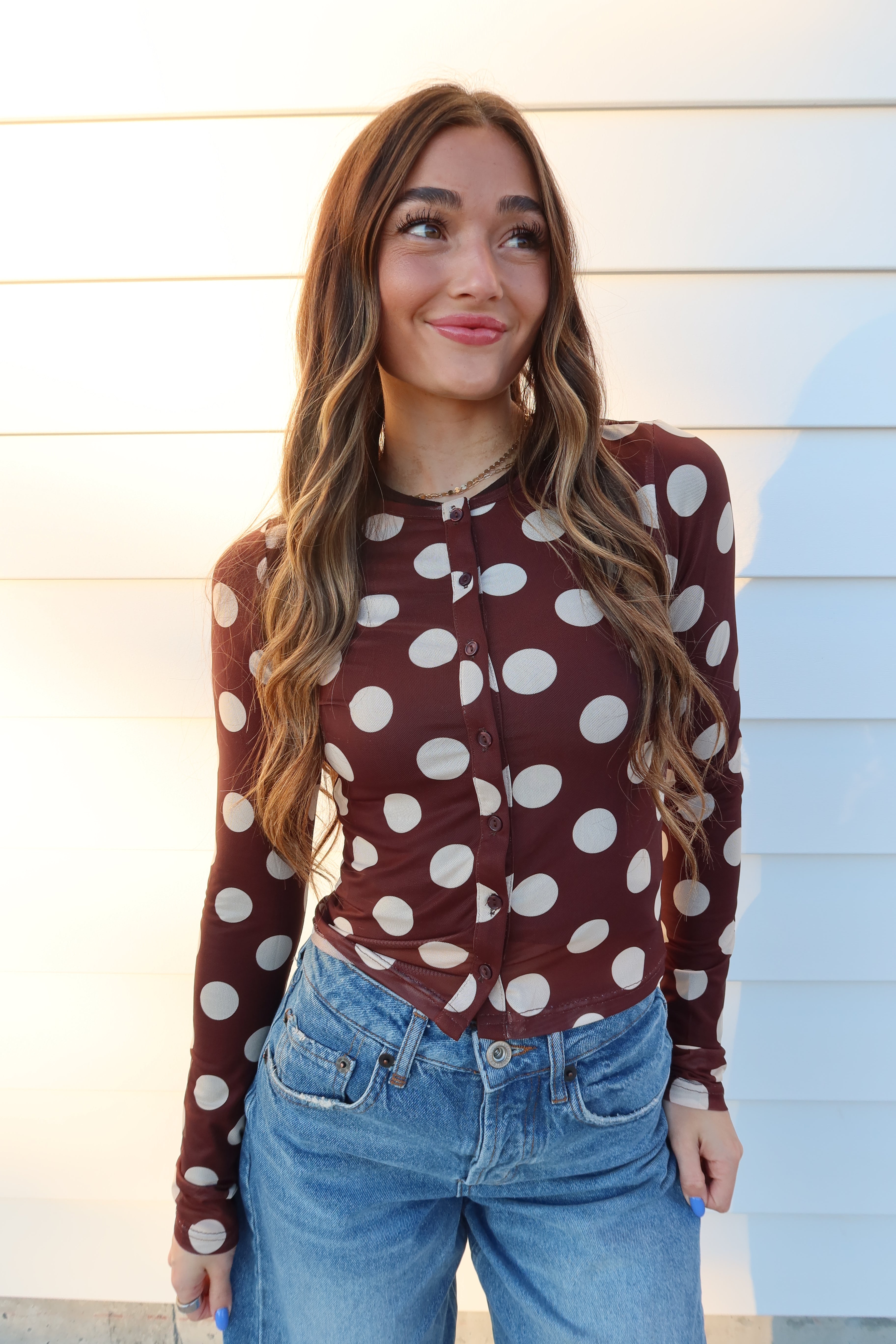 After Dark Dot Top – Bejeweled Creations