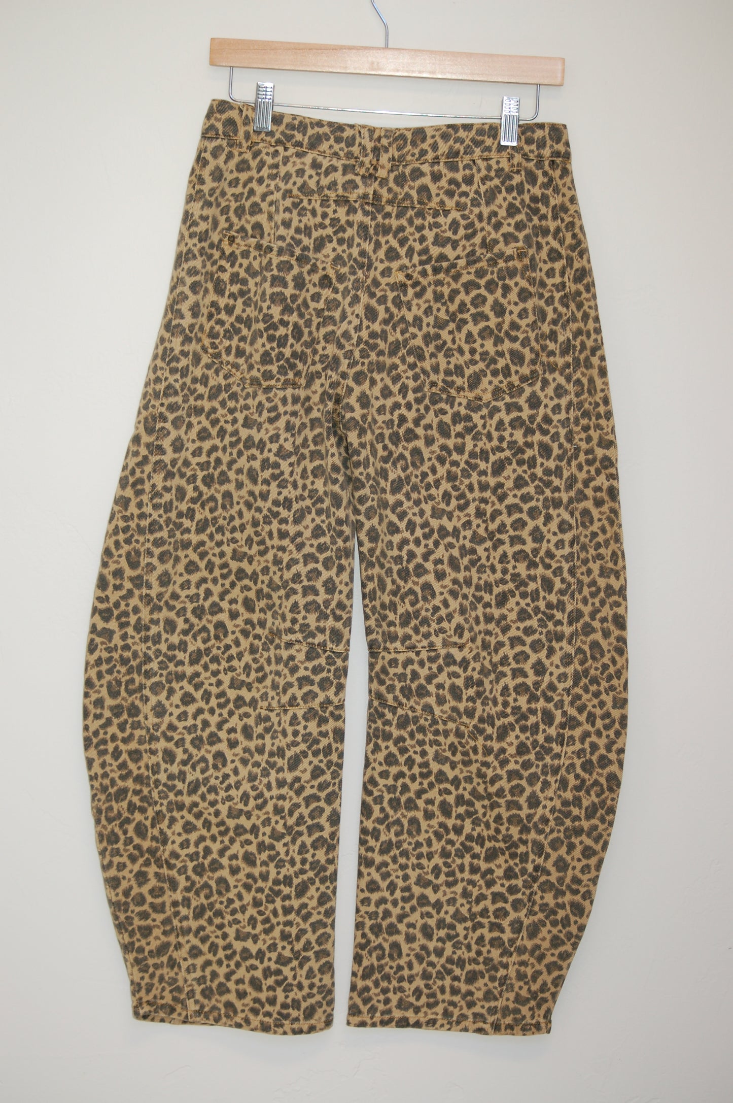 Cheetah Barrel Pants