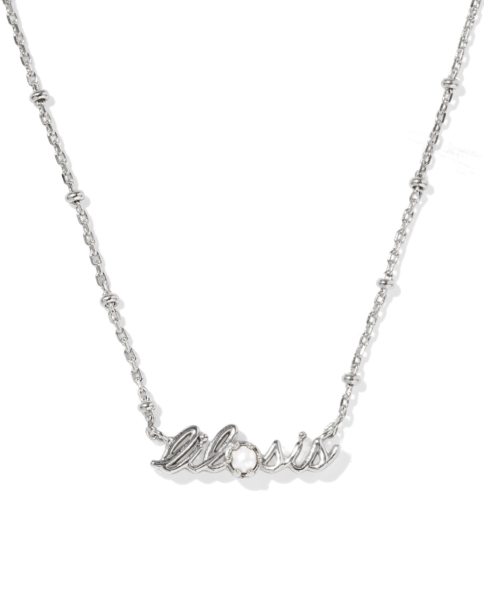 Lil Sis Short Pendant Necklace