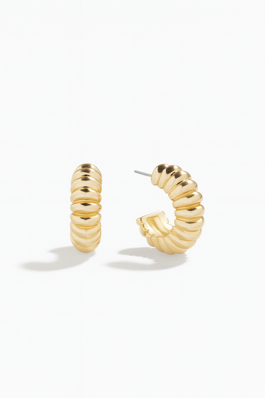 Kayla Gold Hoop Earrings