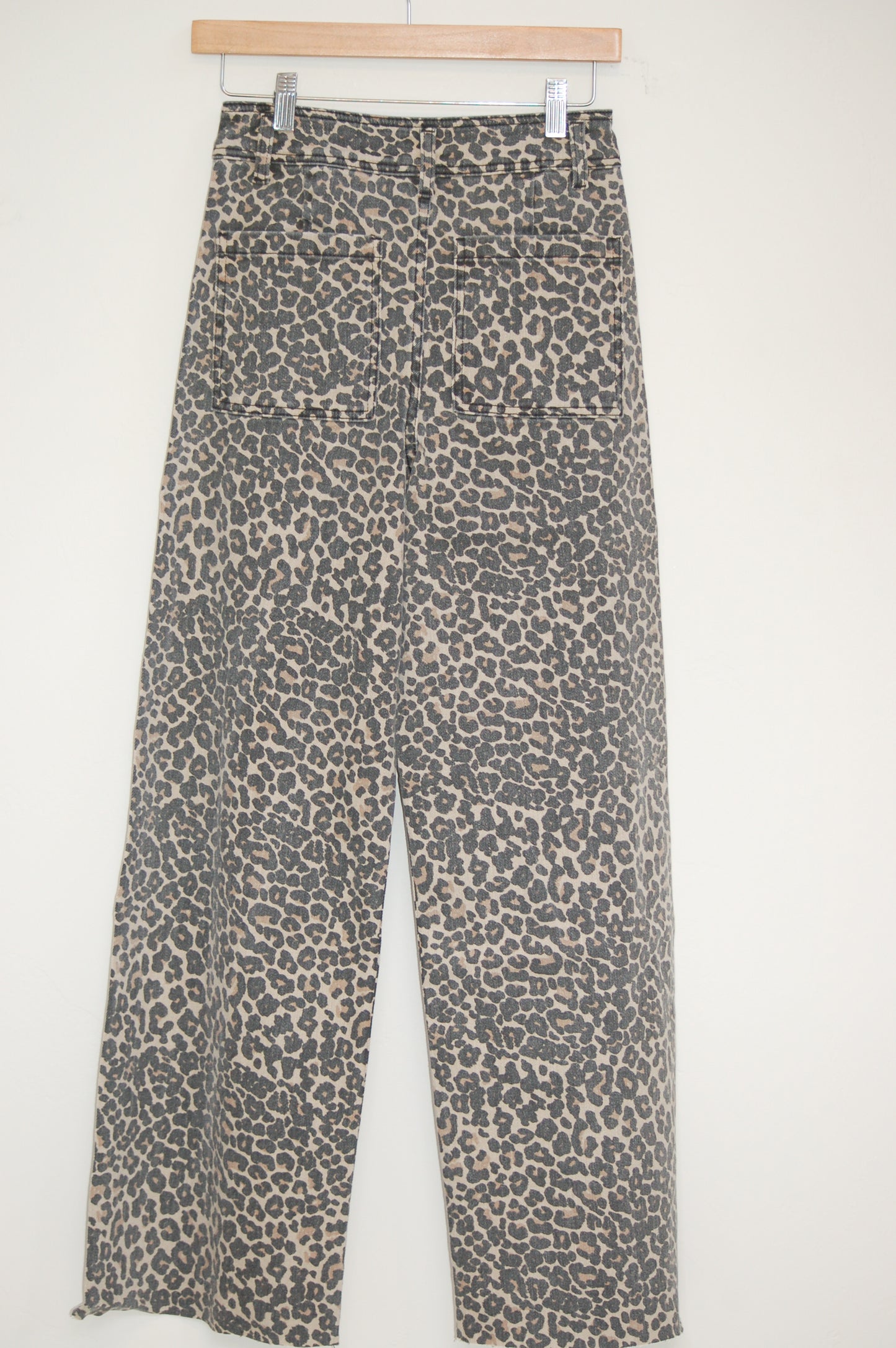 Leopard Wide Leg Pant