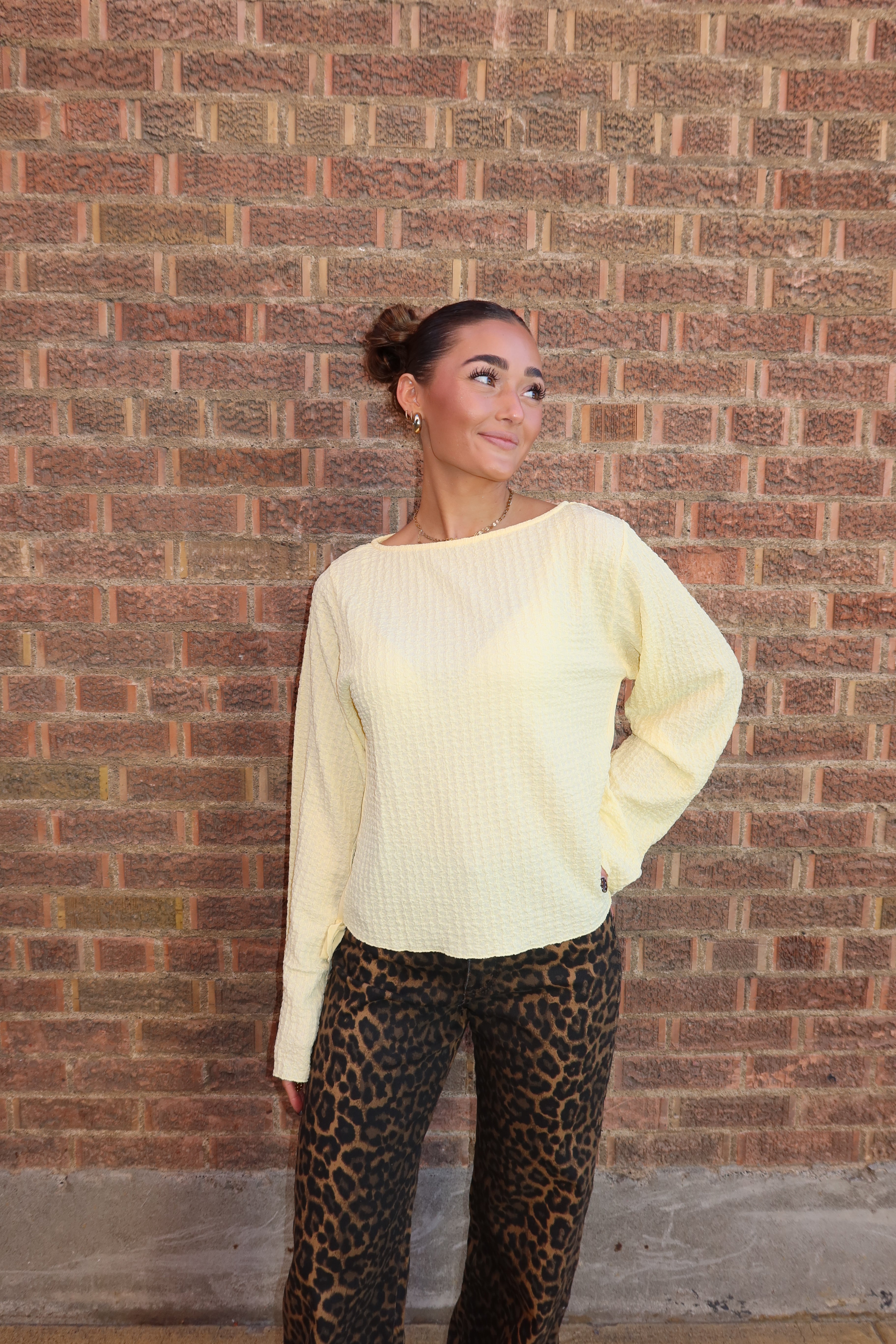 Amberleaf Ruffle Top