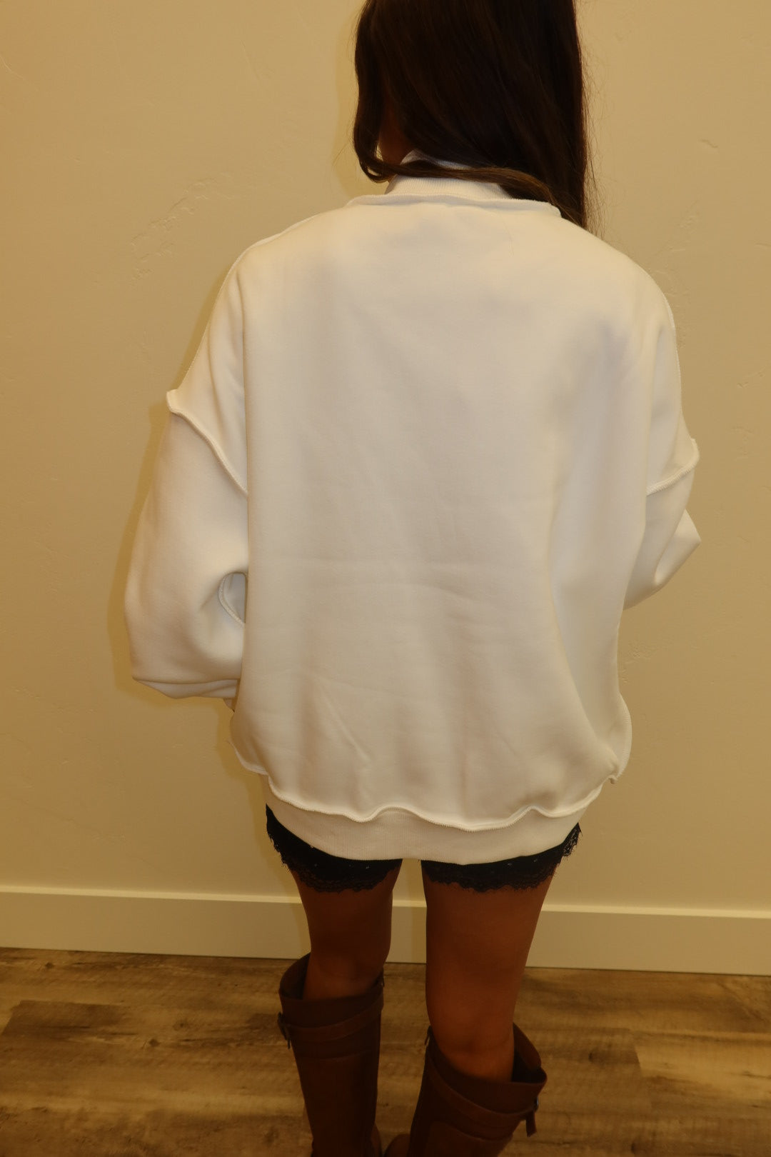 Iconic Polka Dot Mockneck
