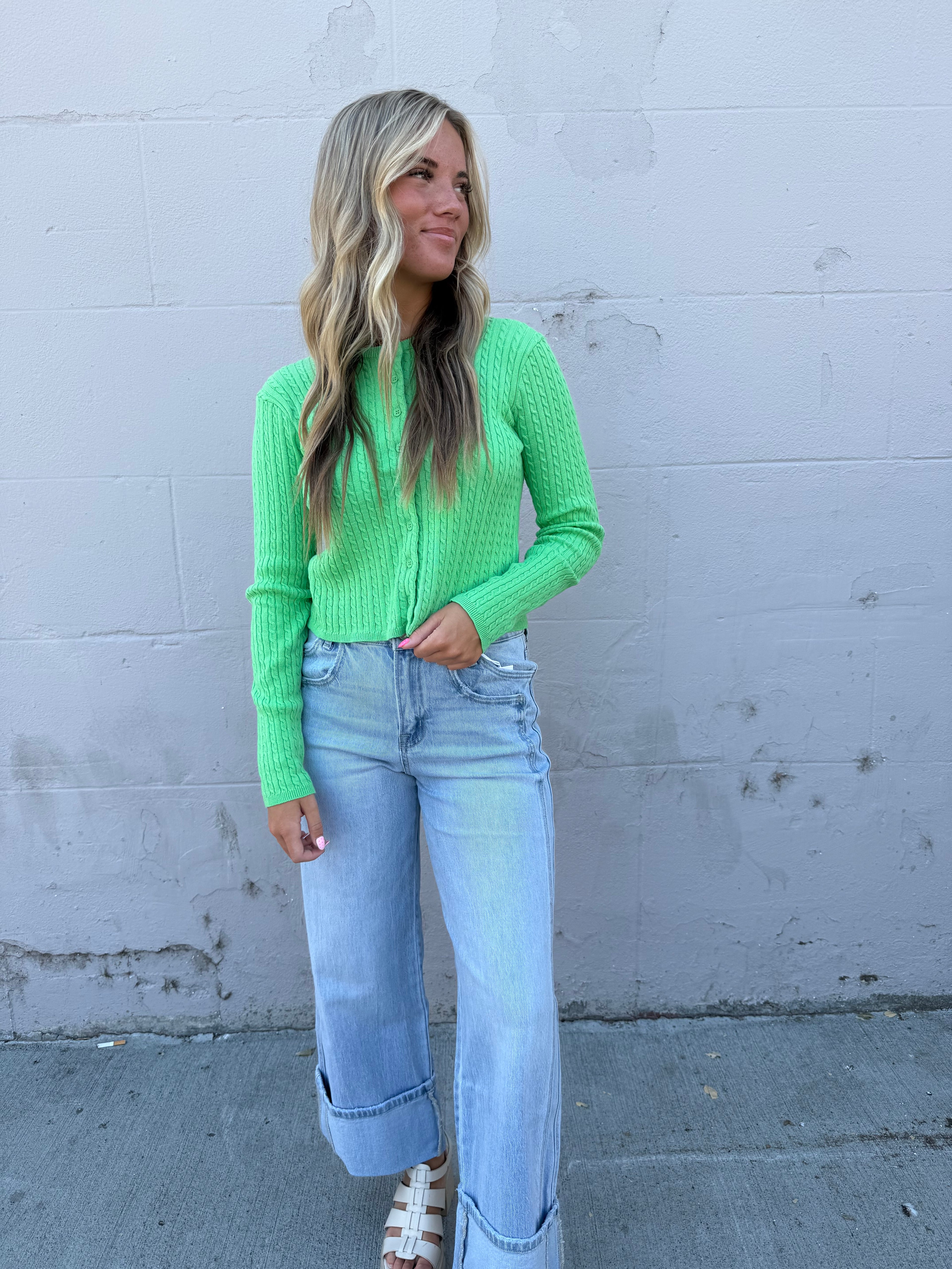 Pistachio Cloud Sweater