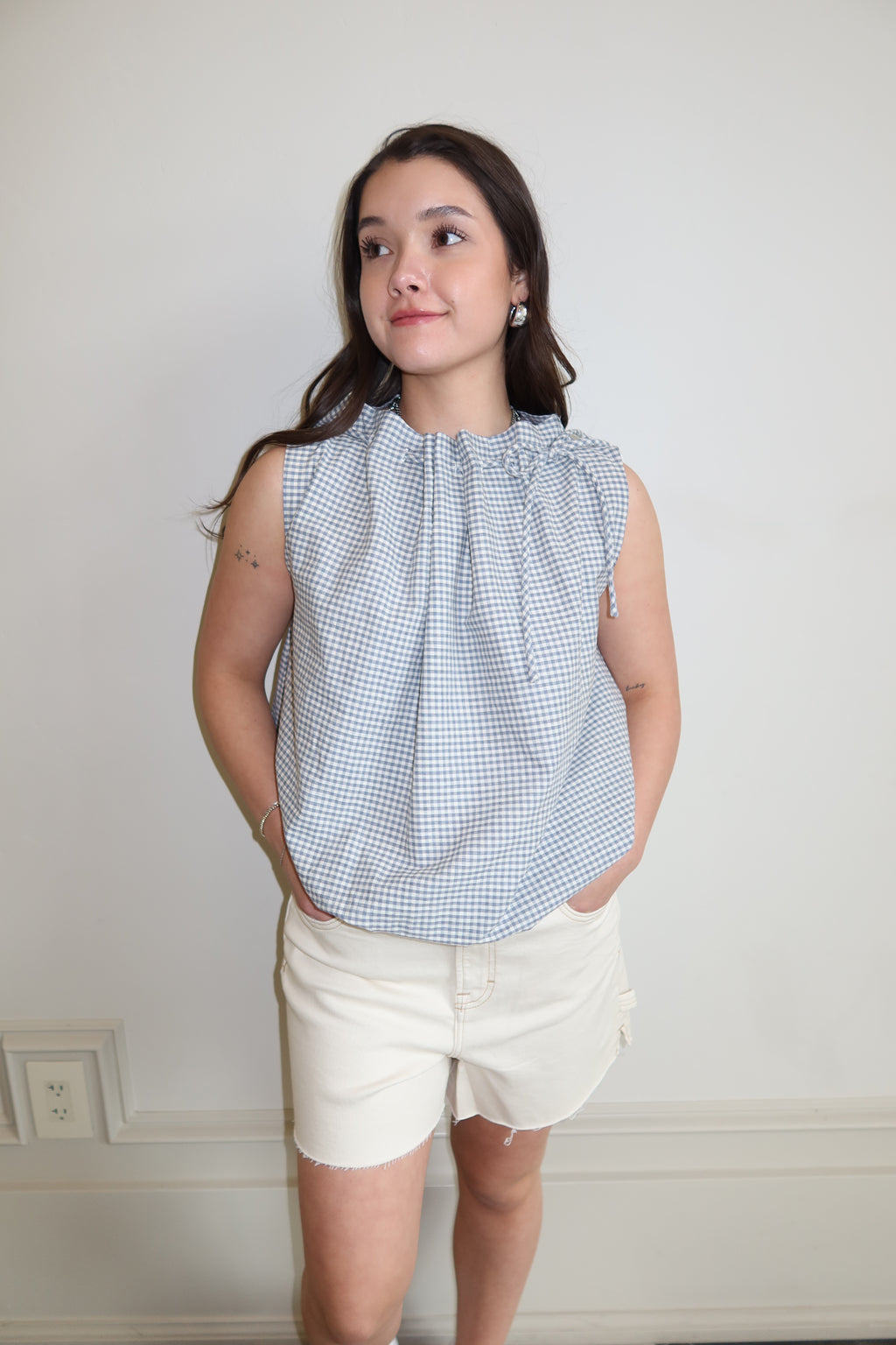 Harbor Gingham Blouse