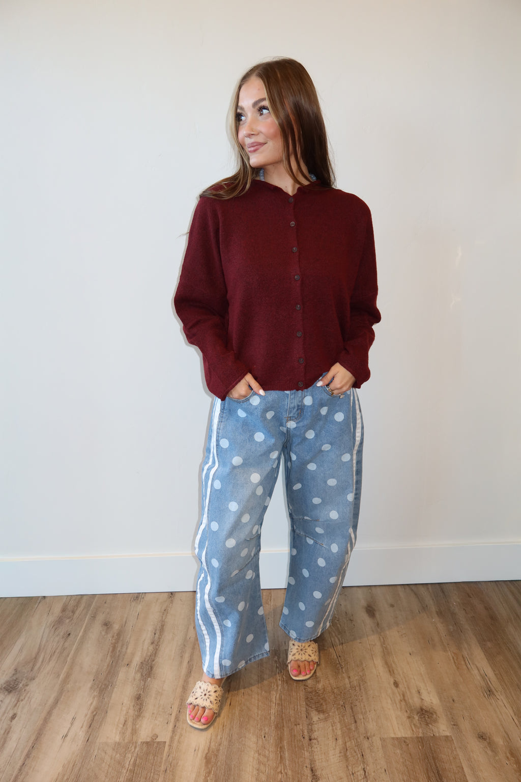 Cranberry kiss sweater