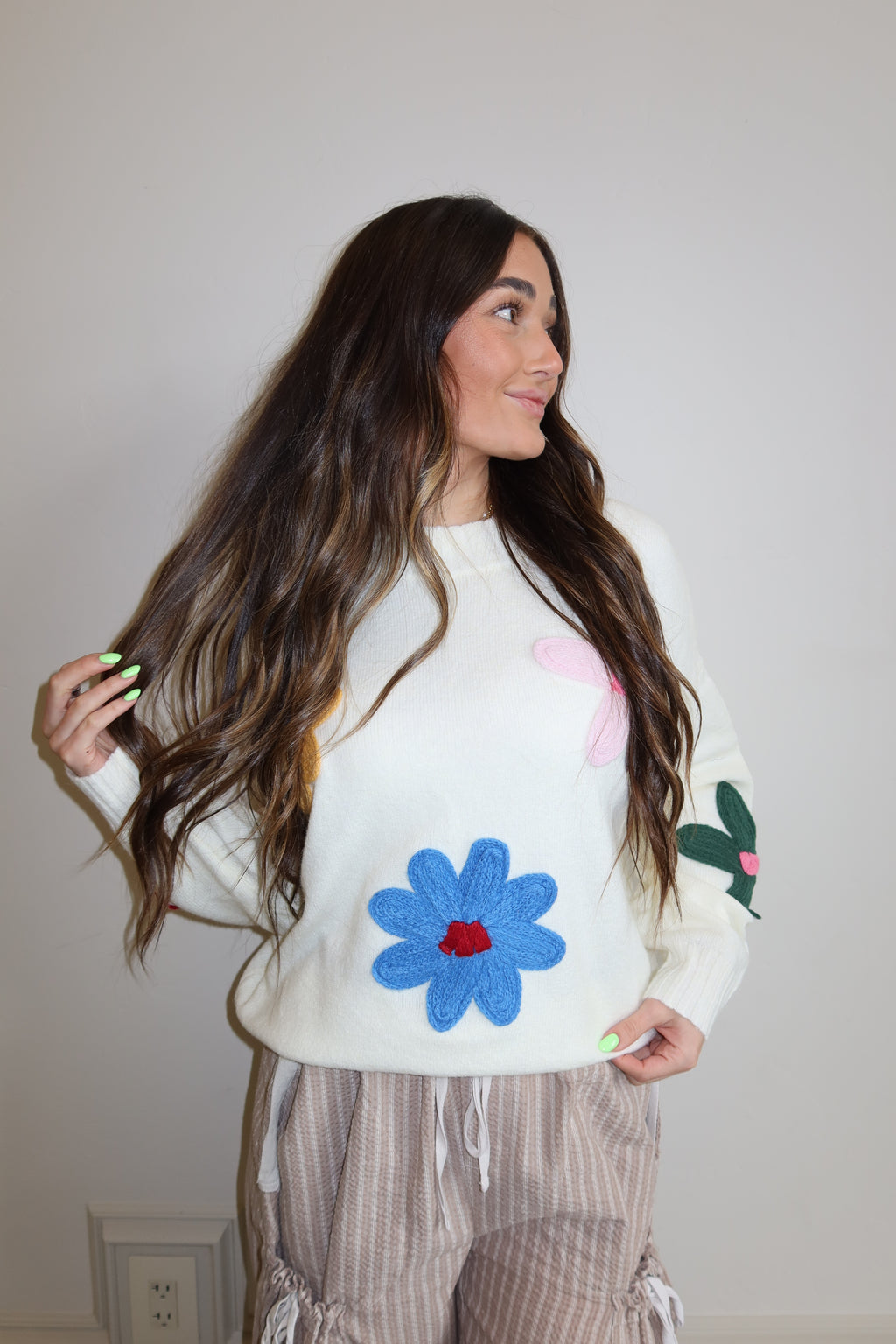 Wildflower Lane Sweater