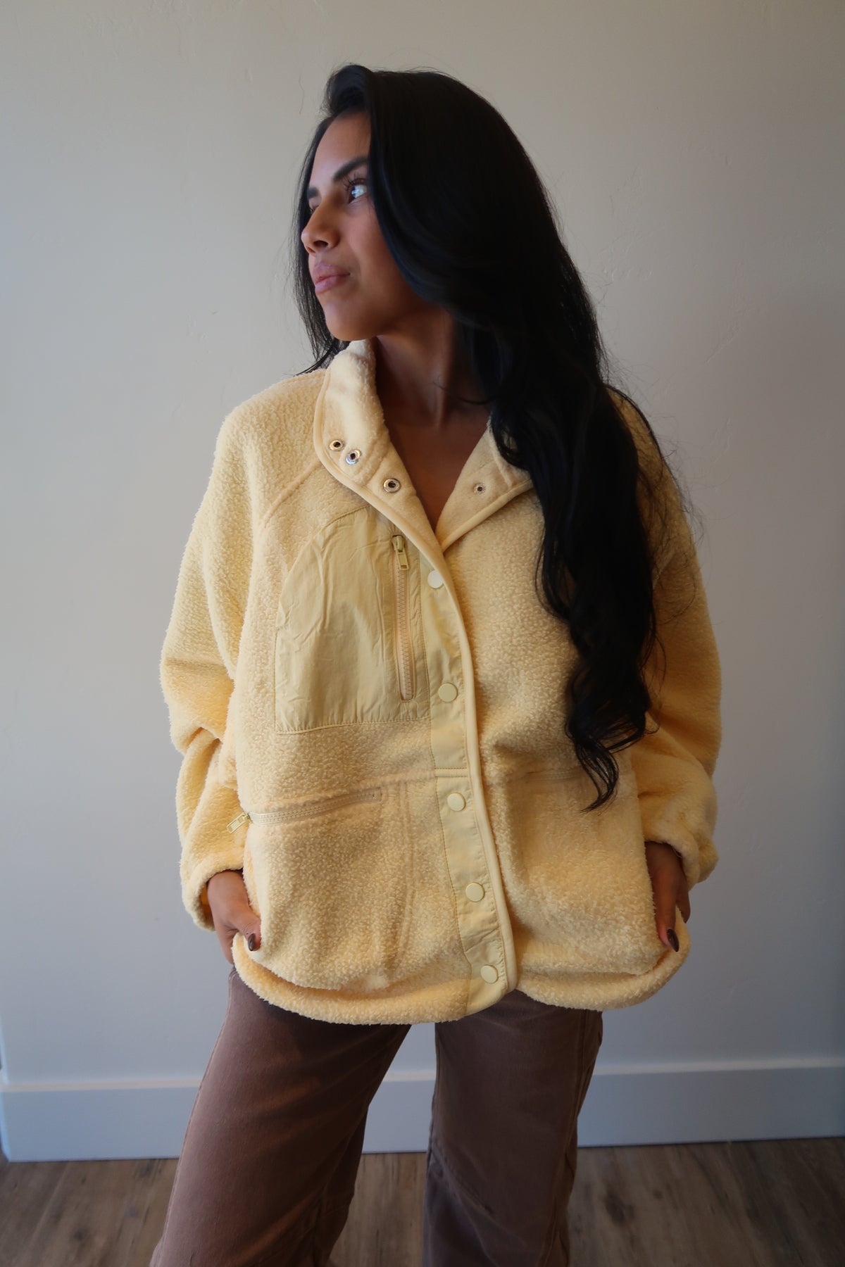 Buttercream Fleece Jacket