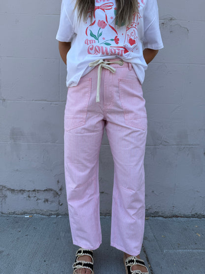 Barbie Dream Stripped Barrel Jeans