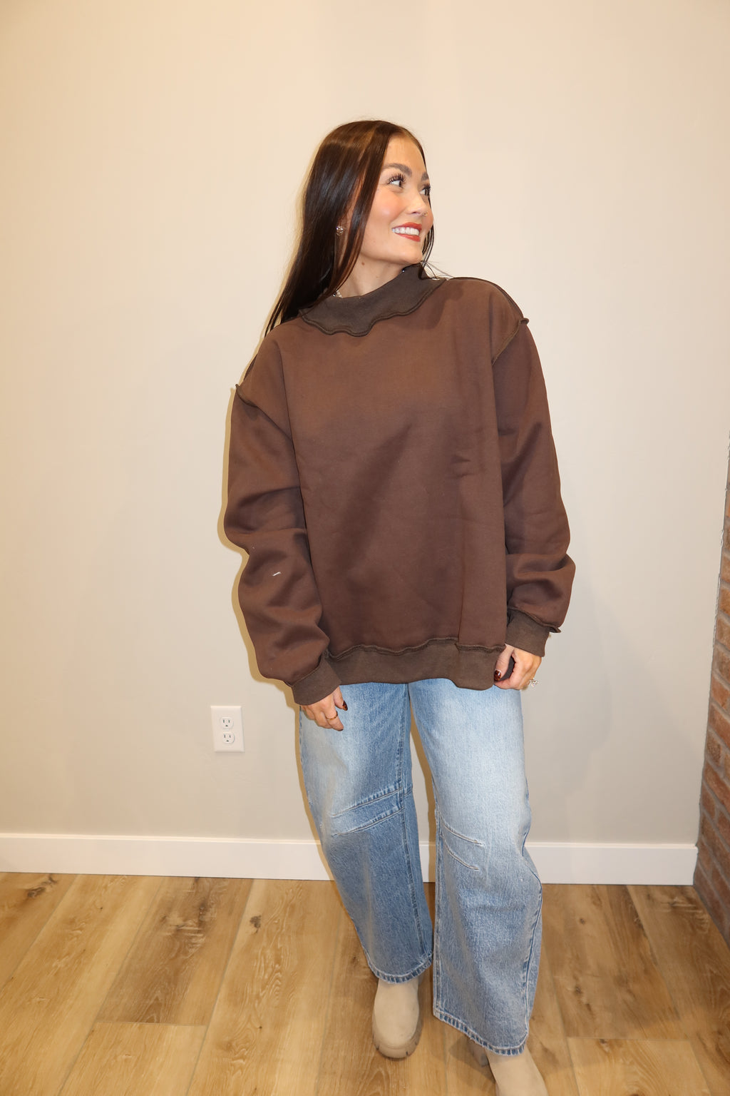 Late Start Mockneck