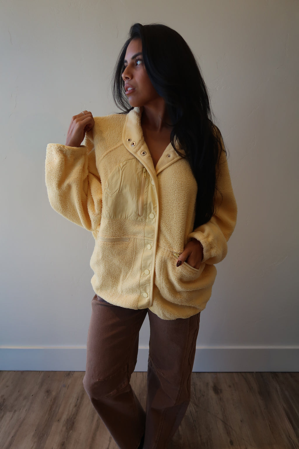 Buttercream Fleece Jacket