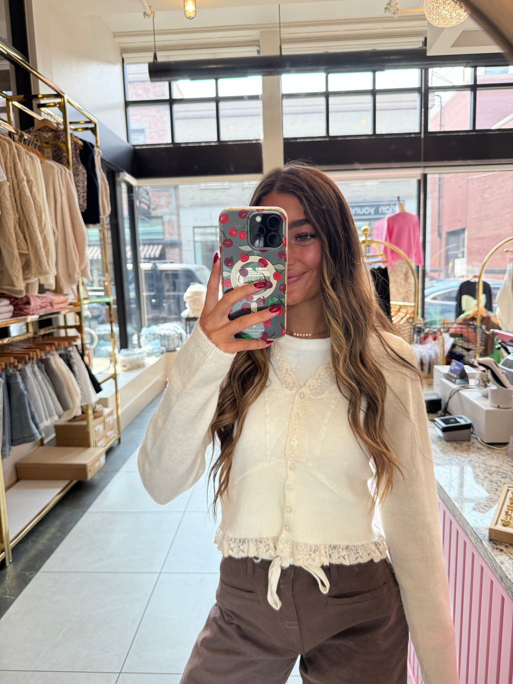 Lace Dream Sweater