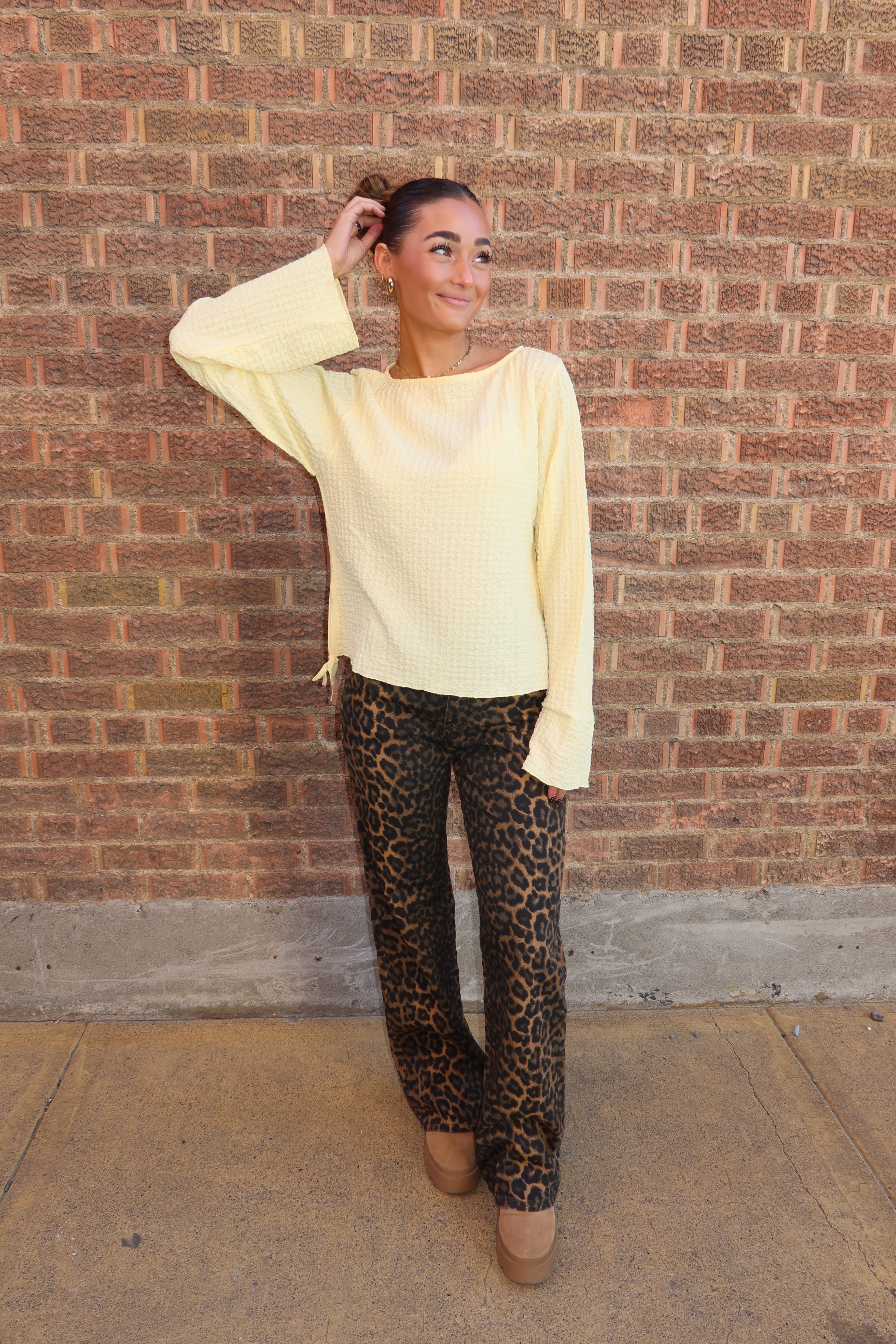 Amberleaf Ruffle Top