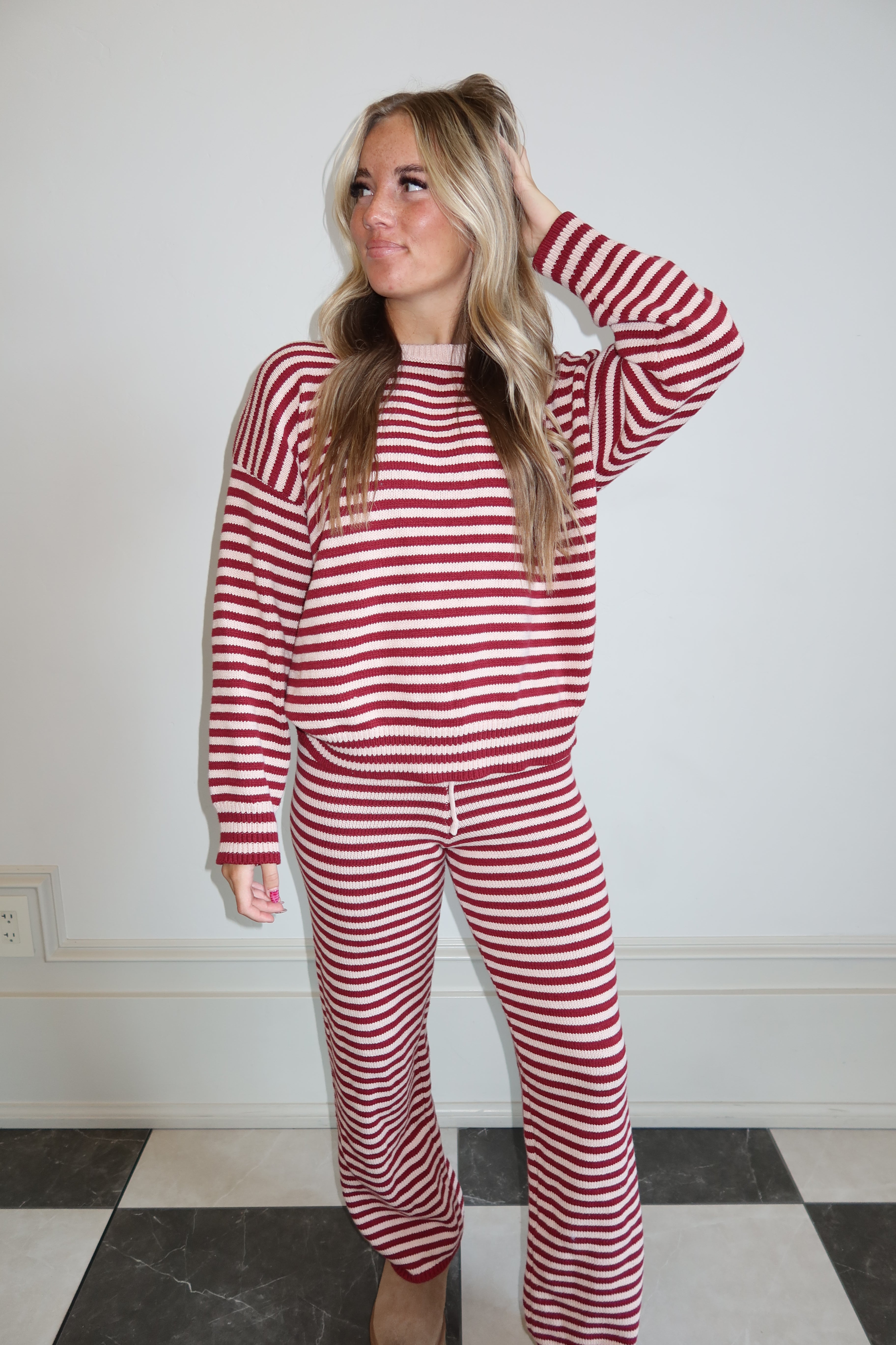 Berry Bloom Sweater Set