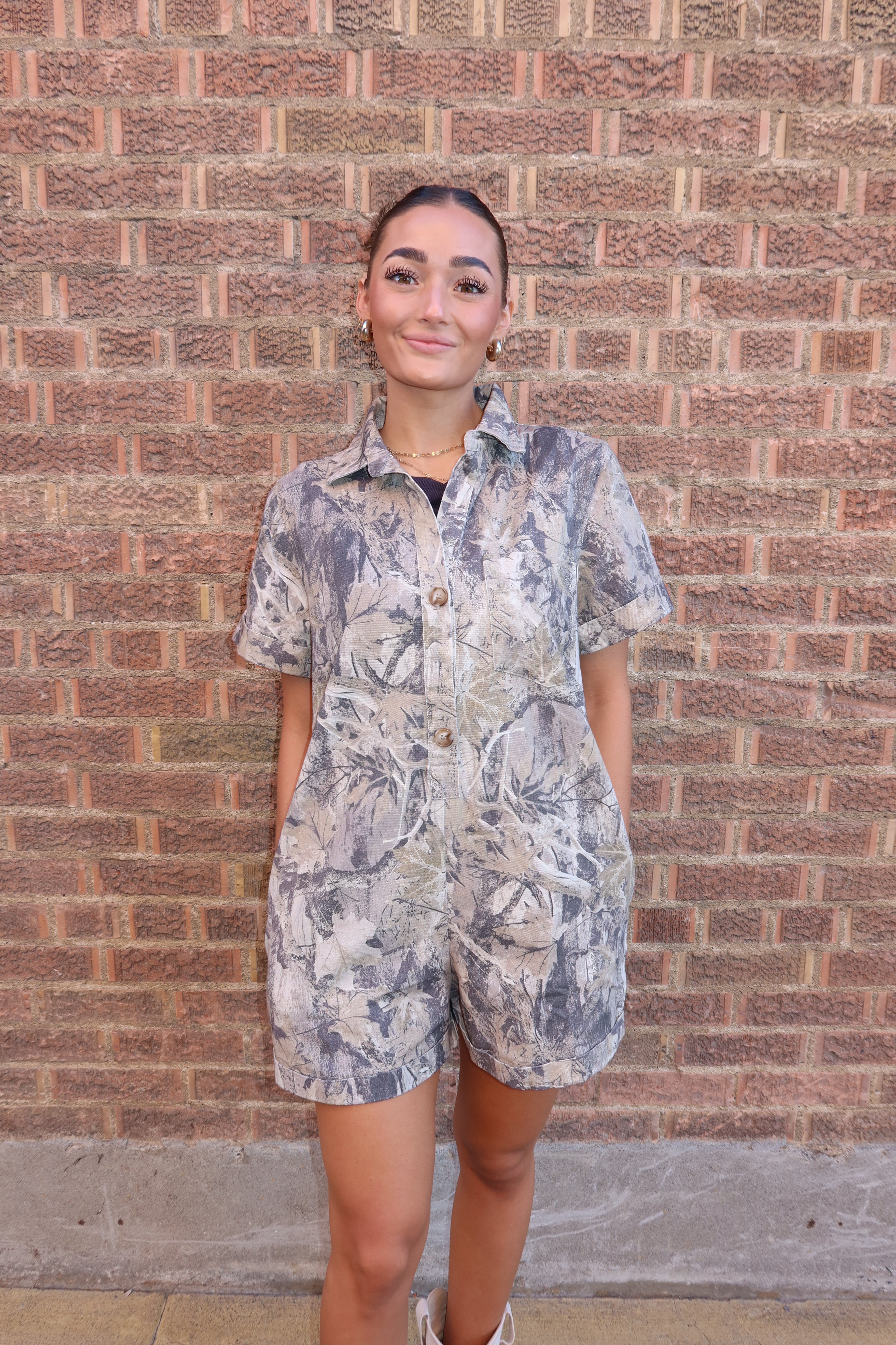 Ashridge Camo Romper