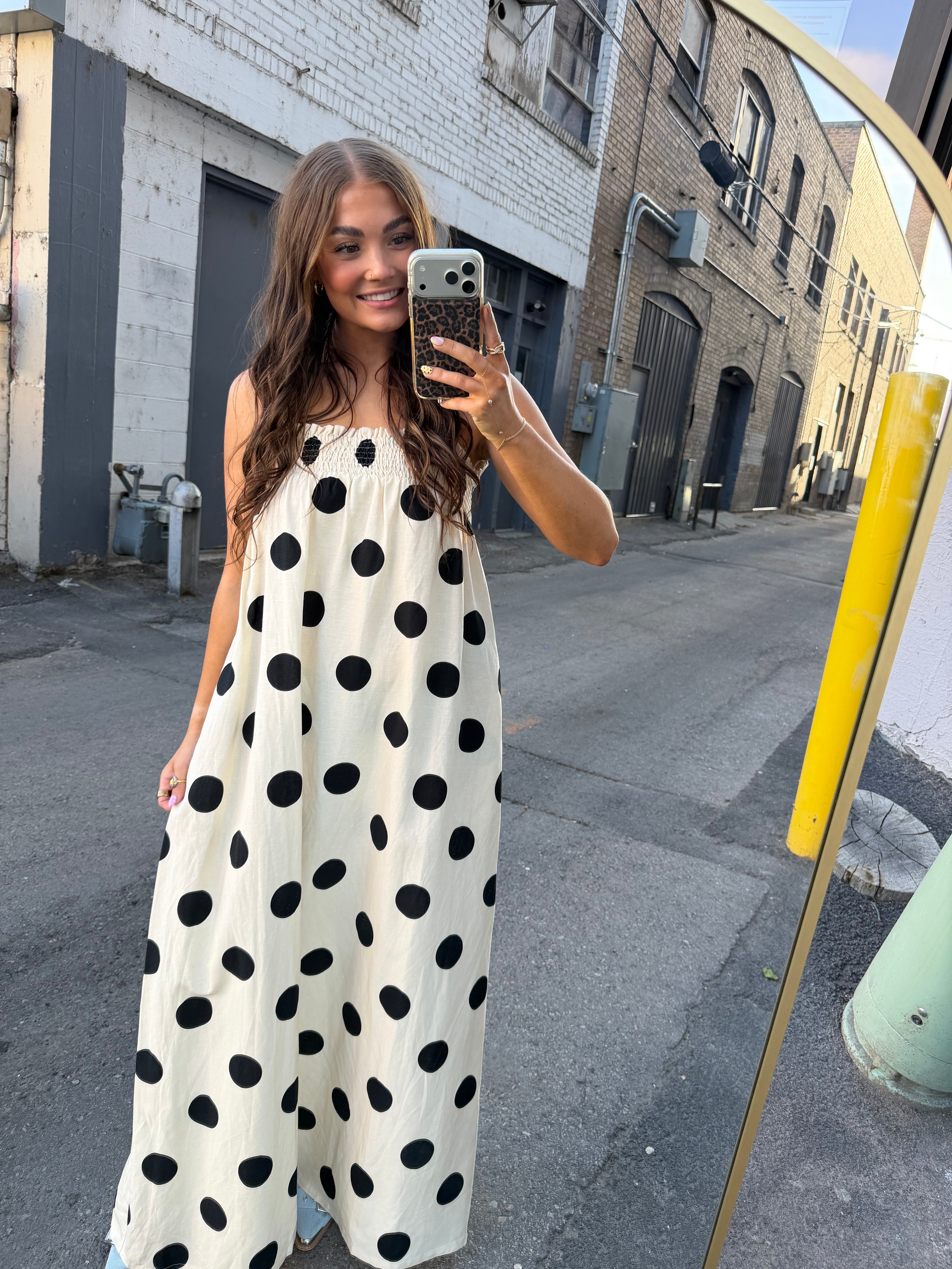 Midnight Dot dress