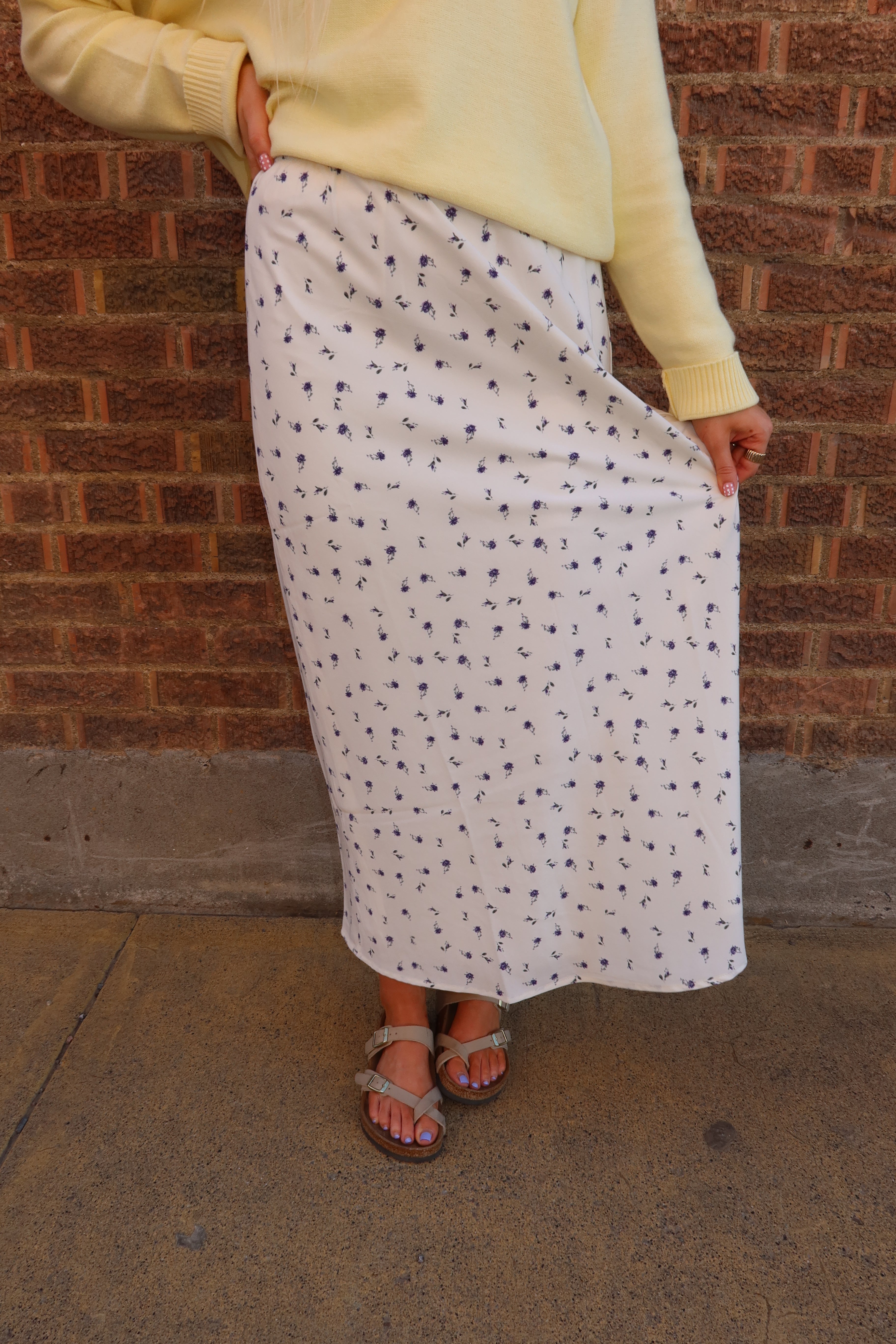 Petal Sky Skirt