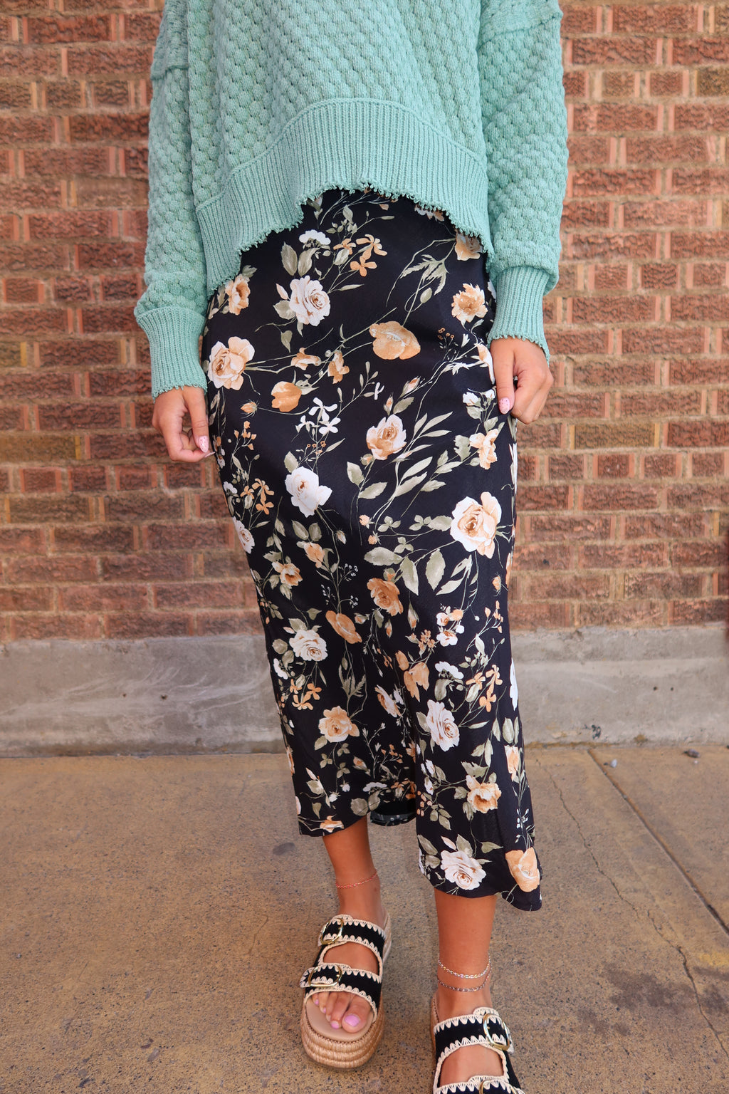 Midnight Bloom Skirt