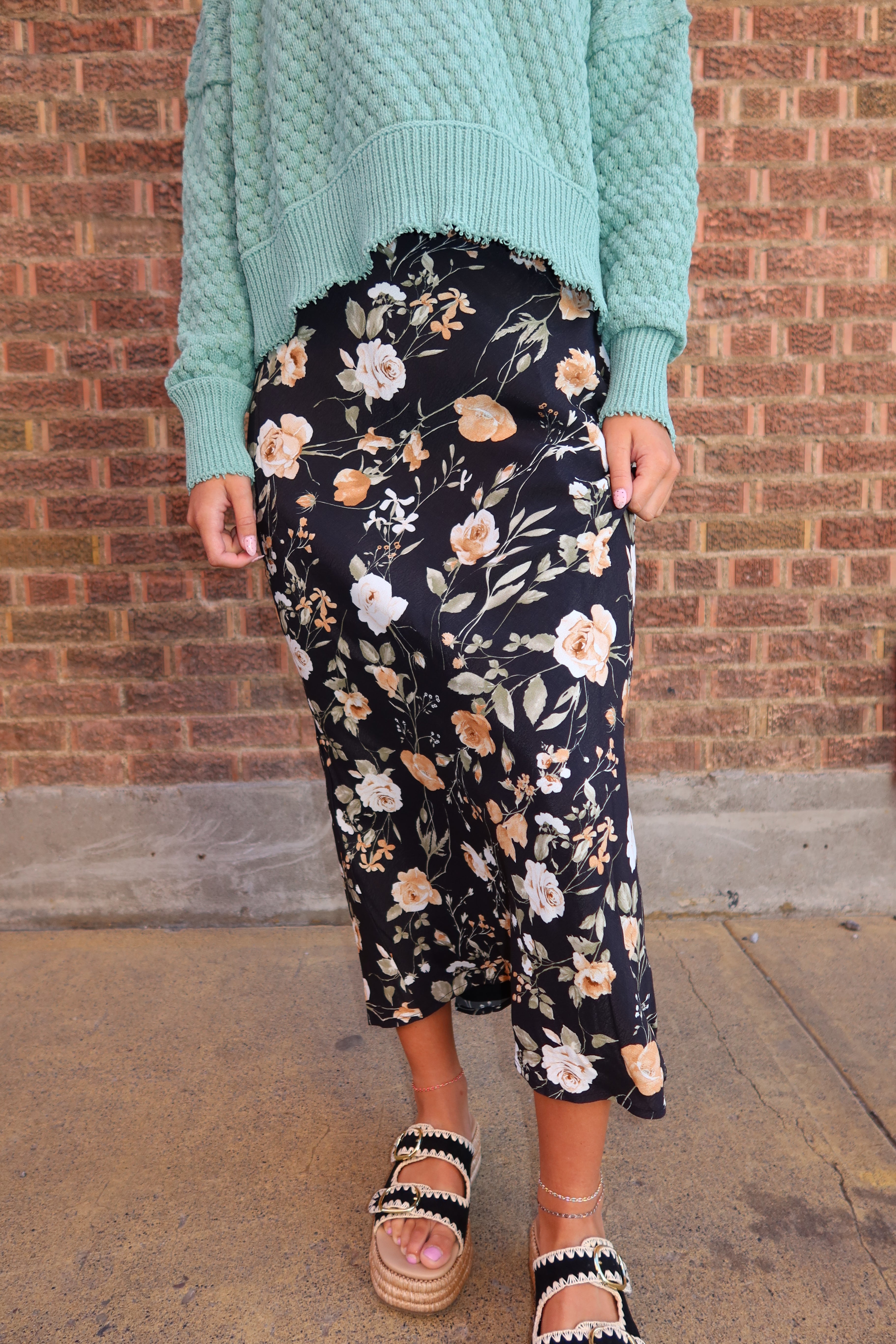 Midnight Bloom Skirt
