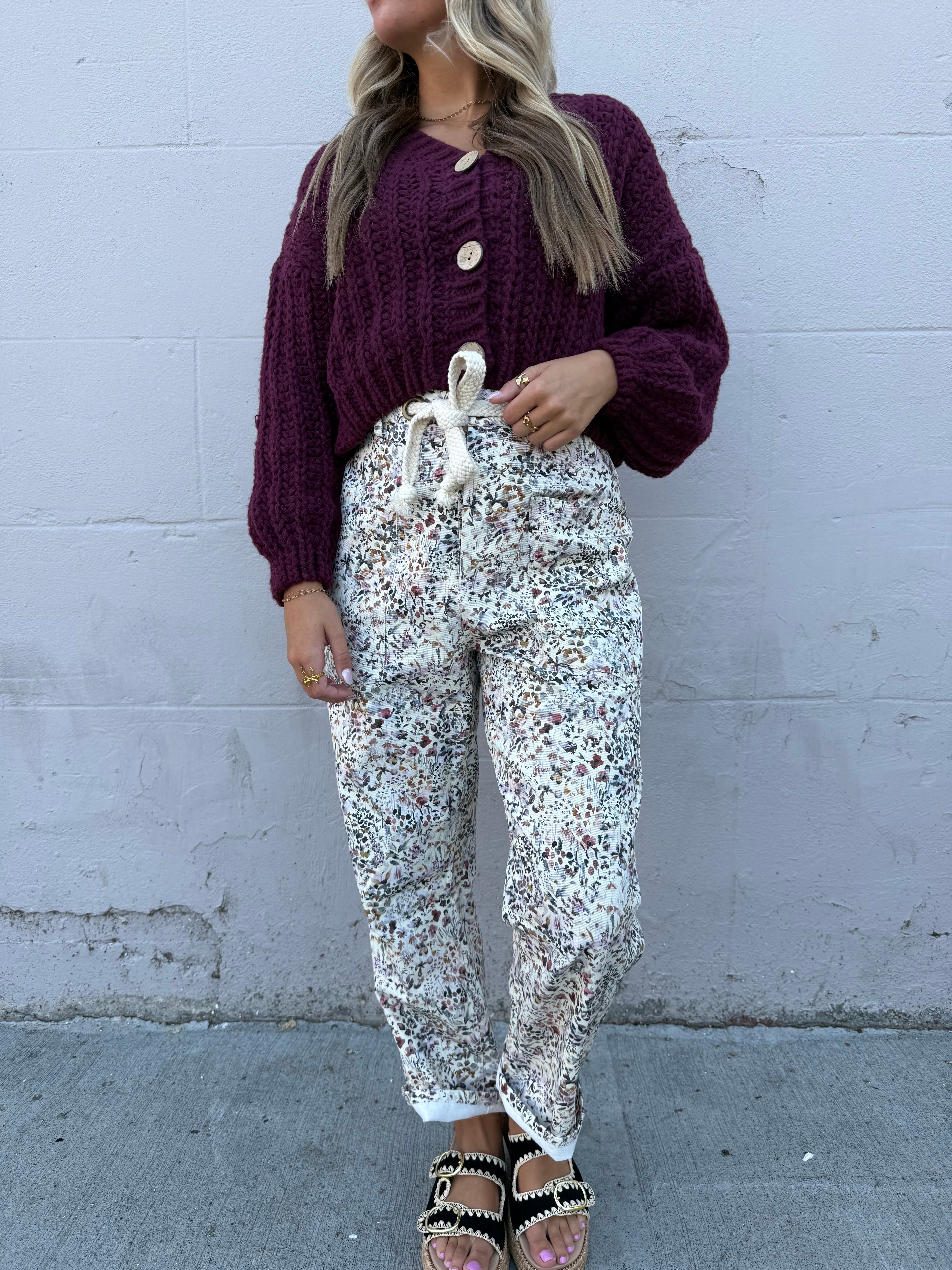 Wildflower Barrel Jeans