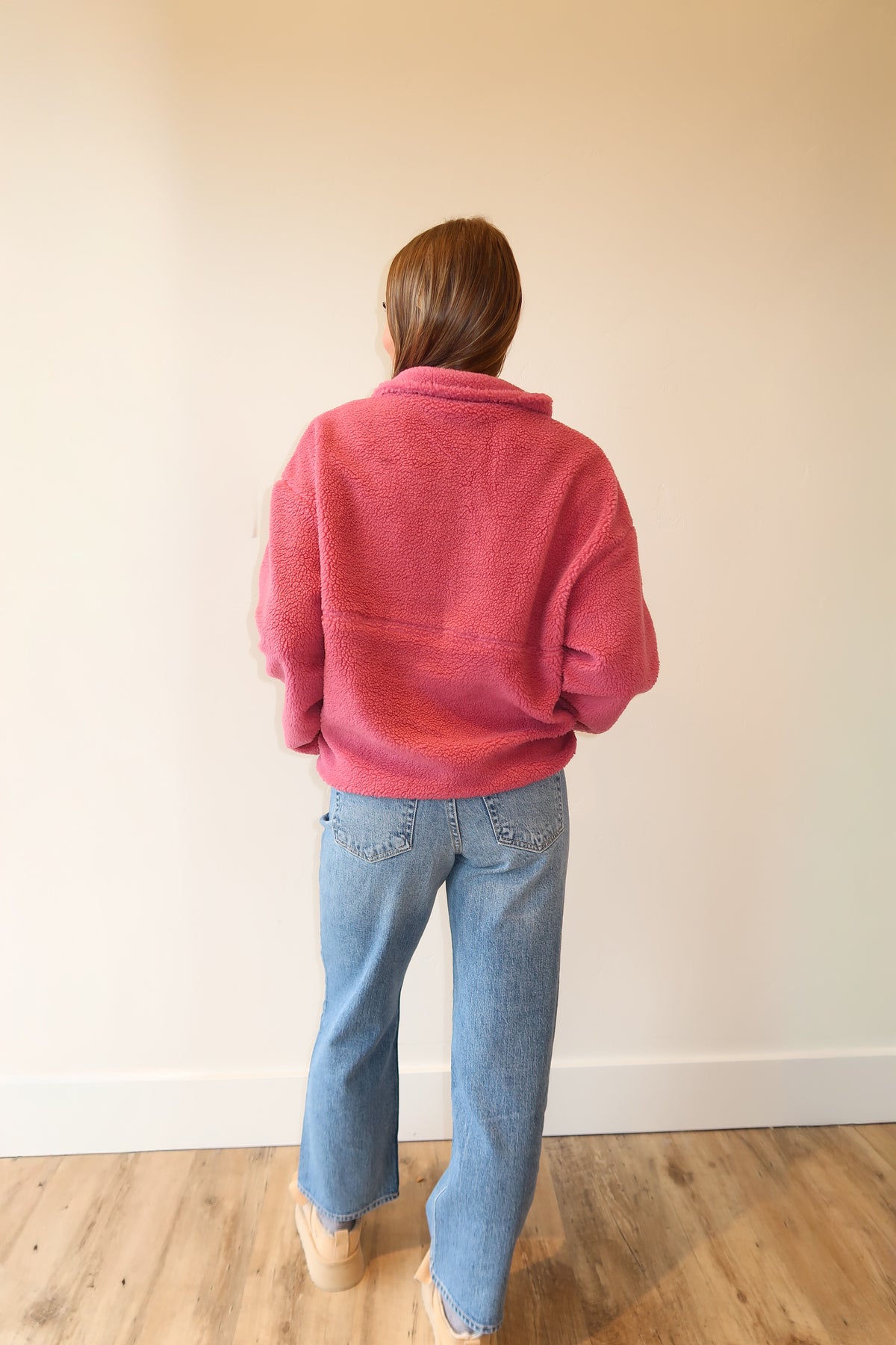 Raspberry Retreat Fleece Jacket