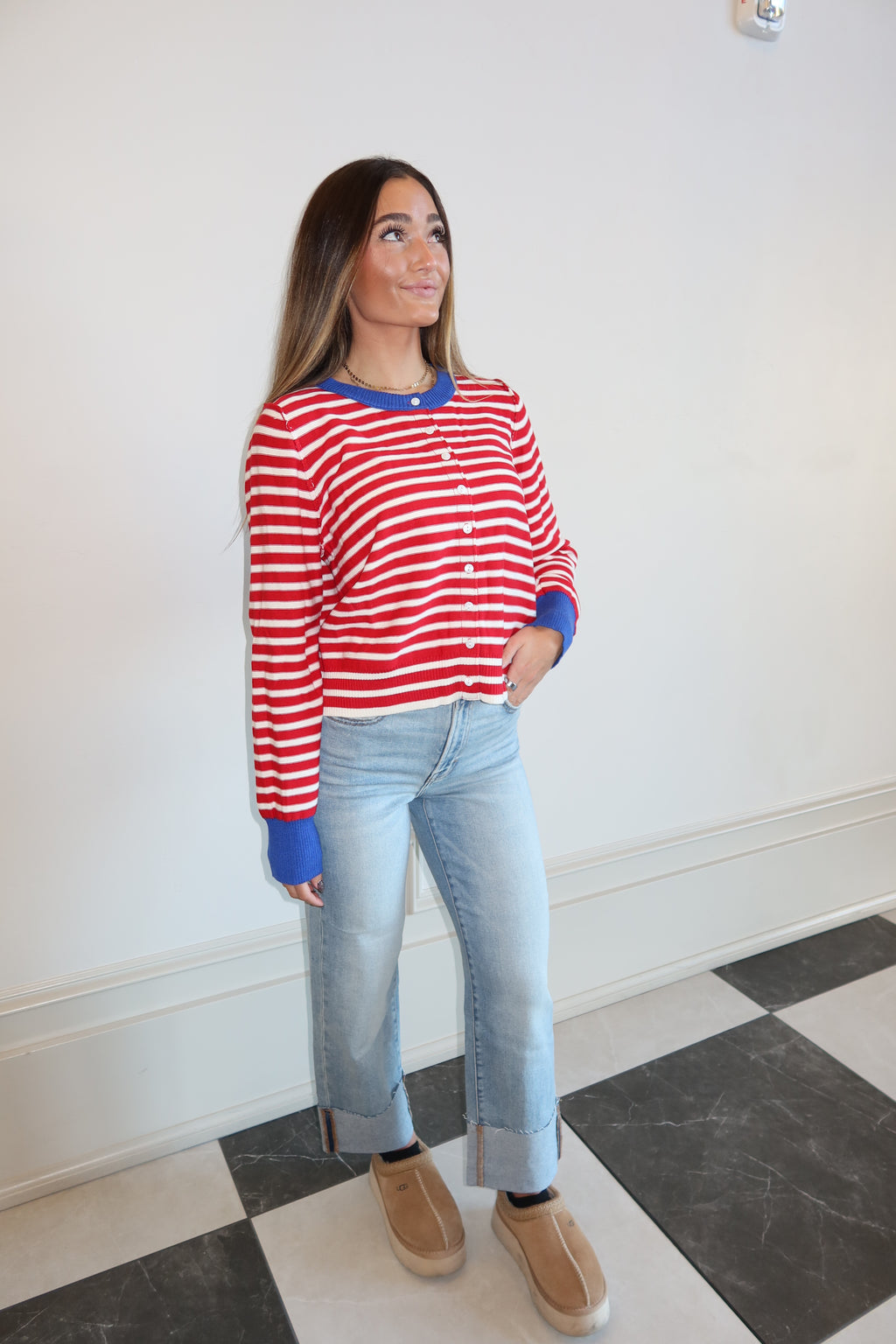 All-American Stripe Sweater