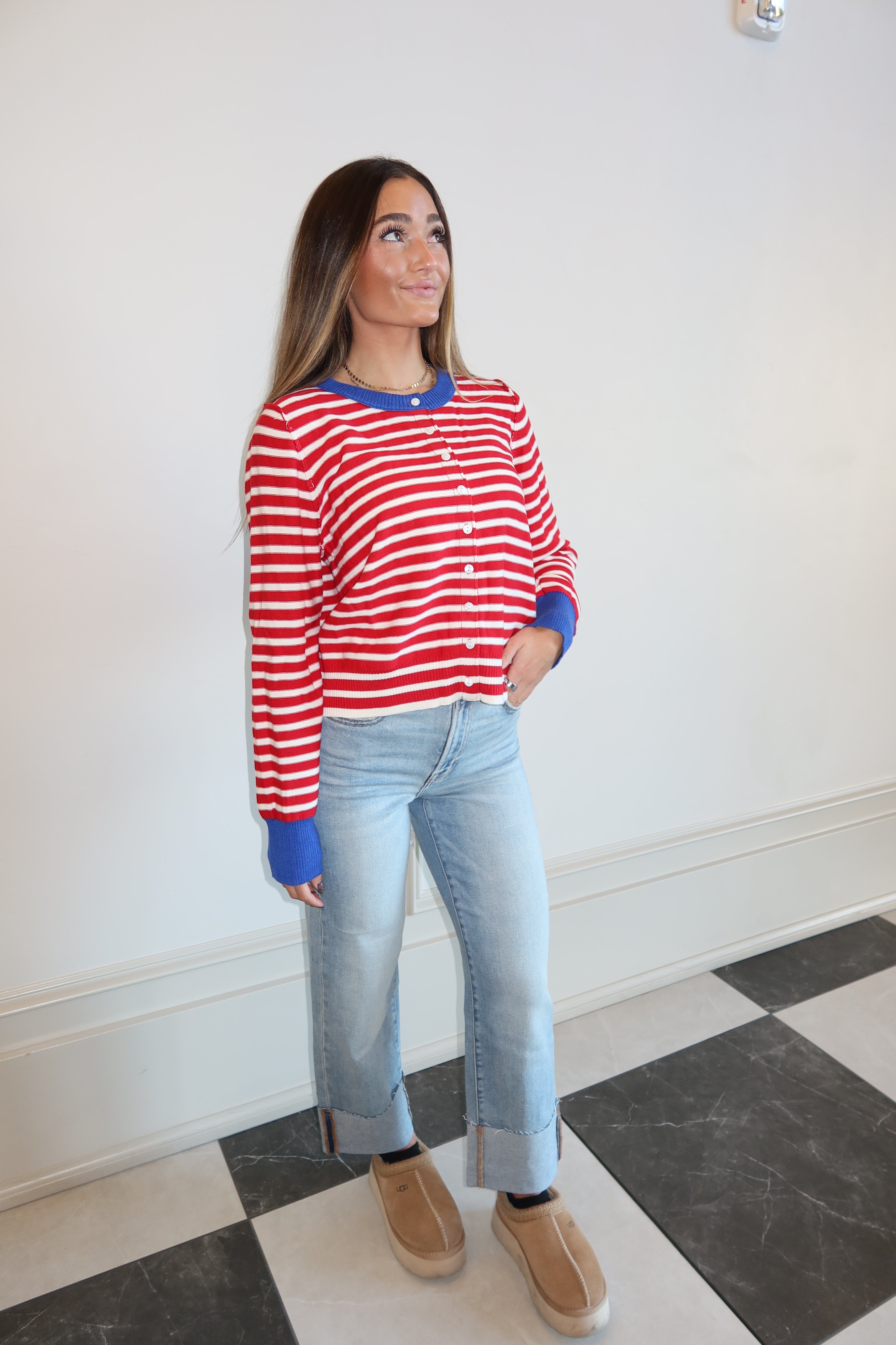 All-American Stripe Sweater