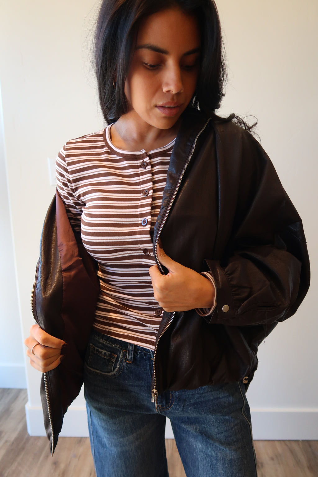 Downtown Brown Jacket