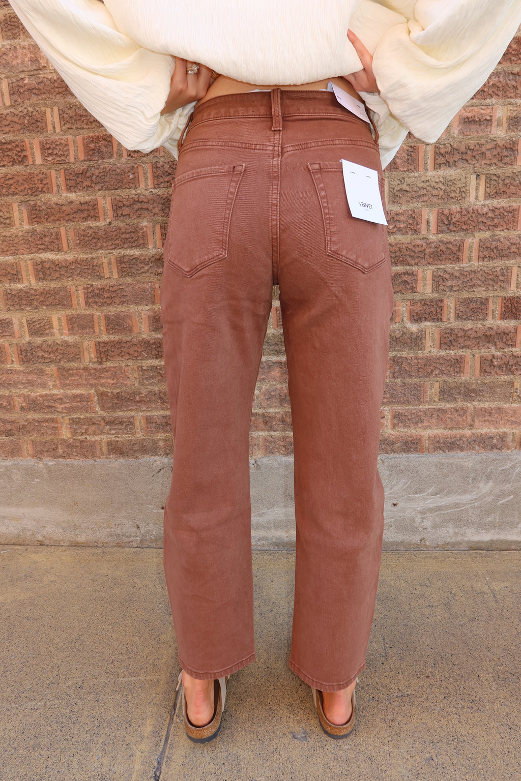 Mocha Barrel Jeans
