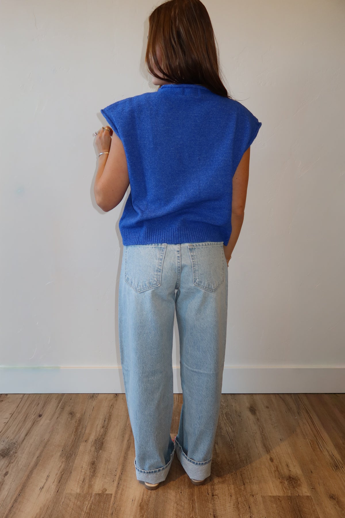 Cobalt Cozy Vest