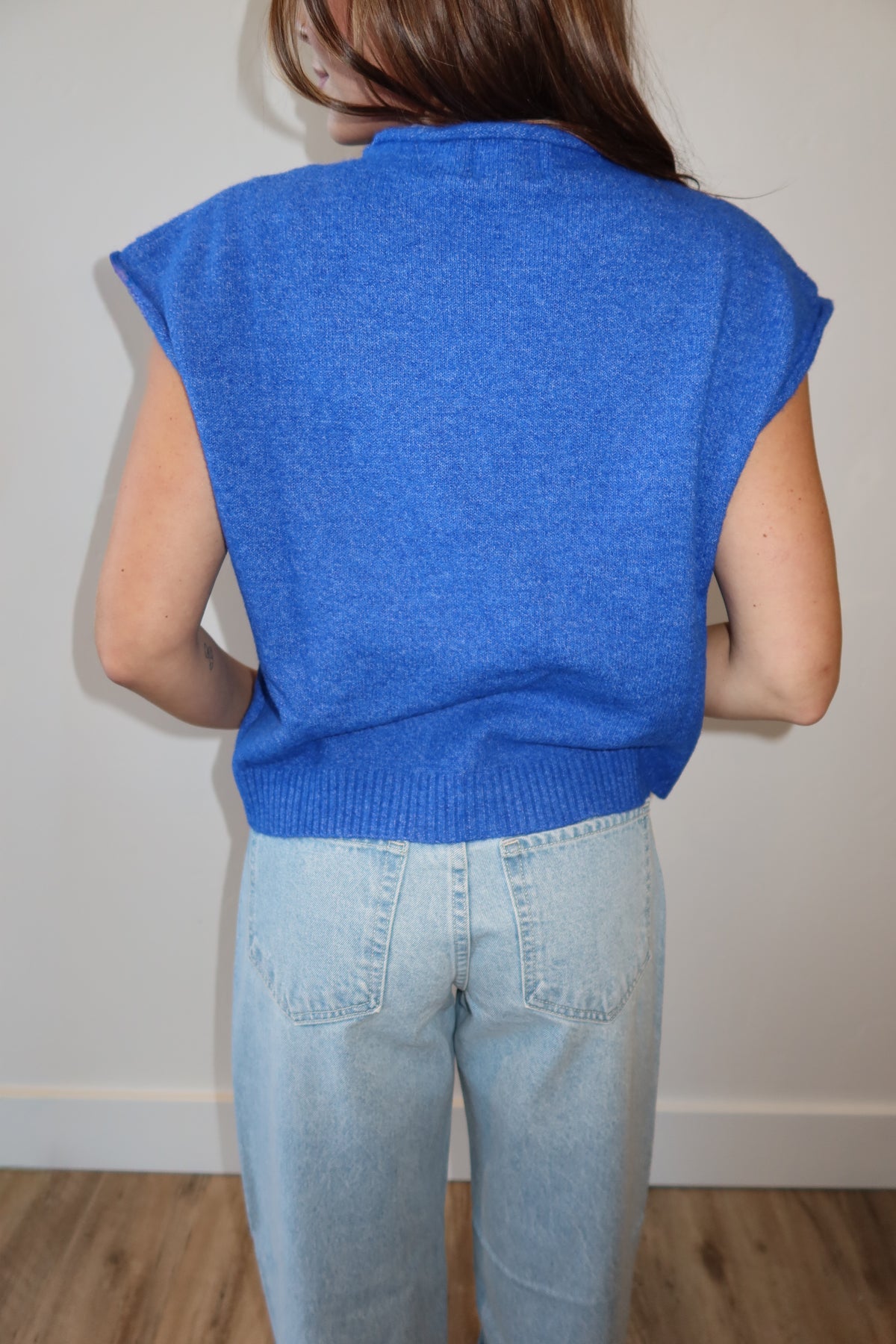 Cobalt Cozy Vest