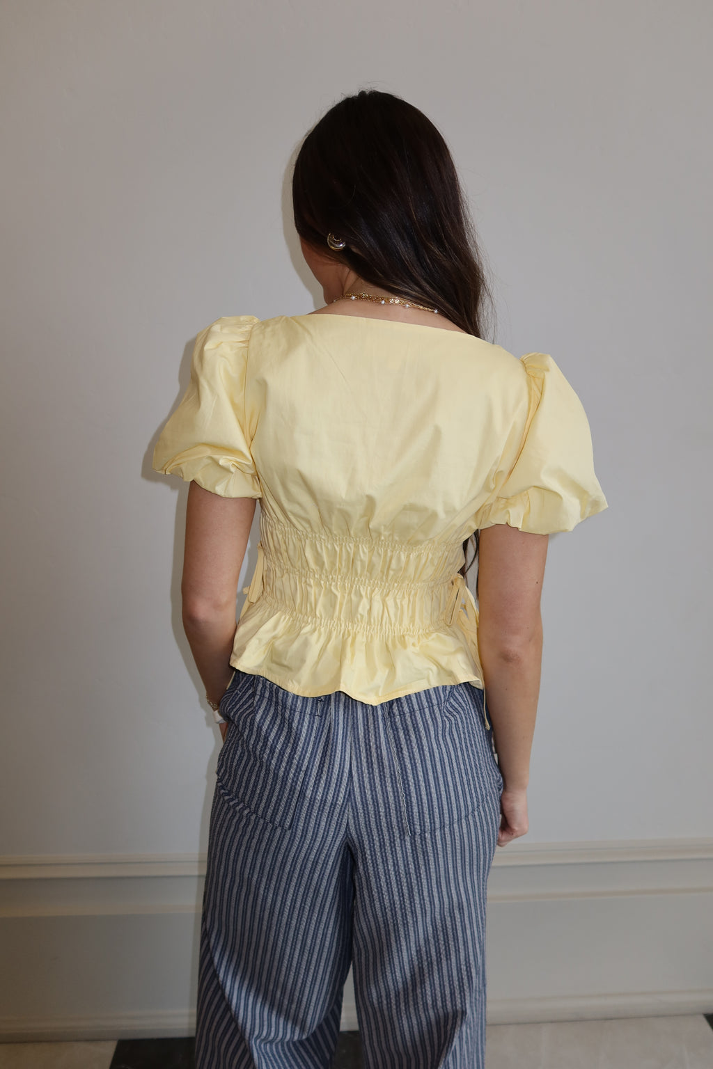 Camille Smocked Top