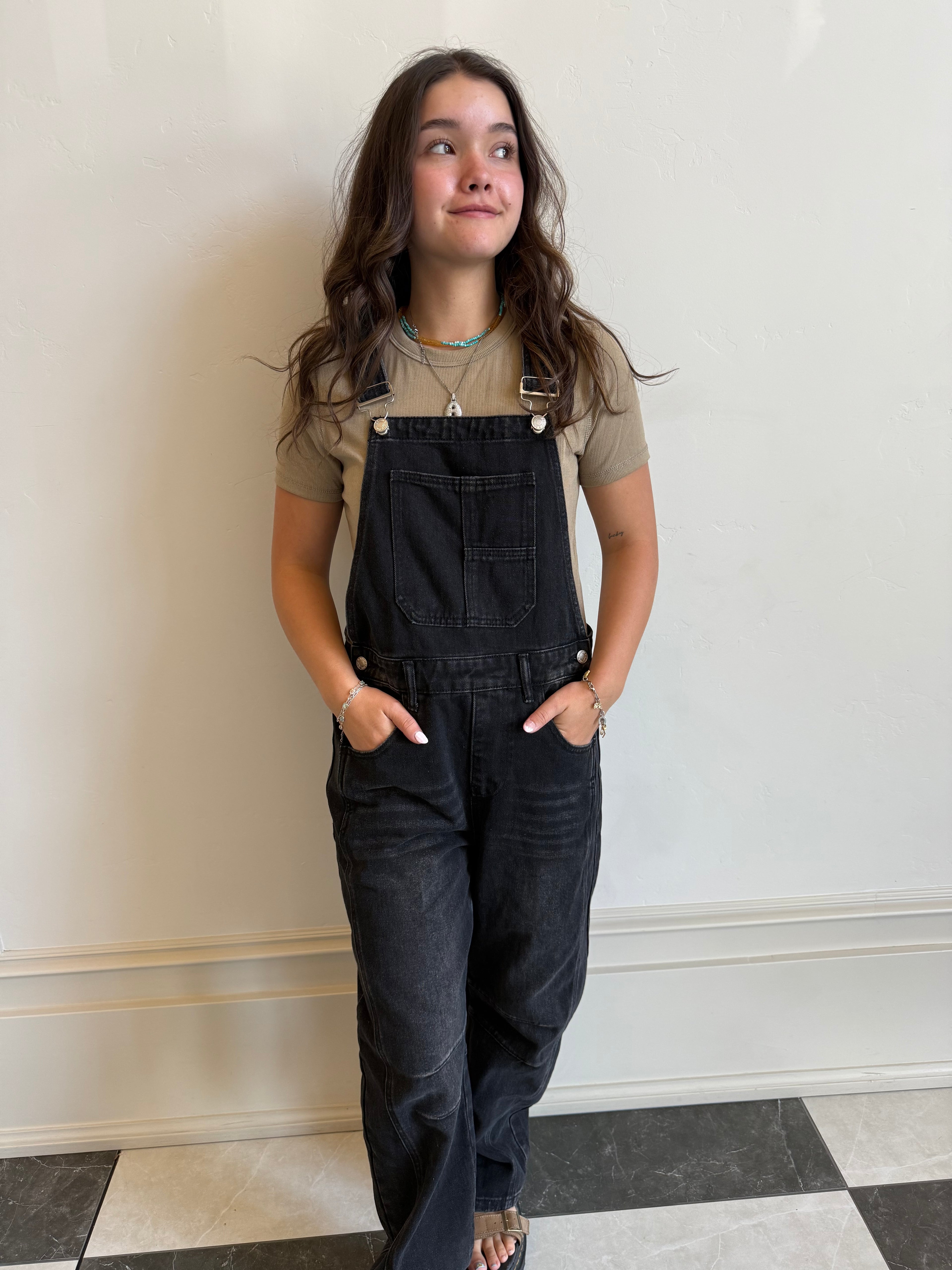 Everyday Barrel Overalls